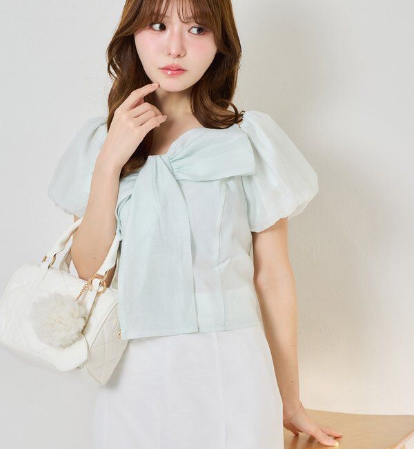  「ビッグリボンブラウス」|シャツ・ブラウス|