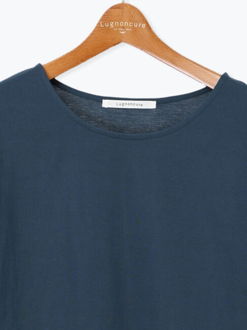 Lugnoncure「プレーティング袖タックTシャツ」|Tシャツ・カットソー|