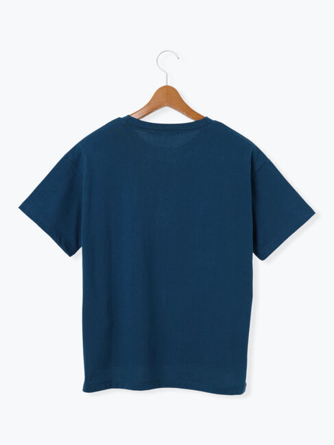 Lugnoncure「メガネ刺繍Tシャツ」|Tシャツ・カットソー|