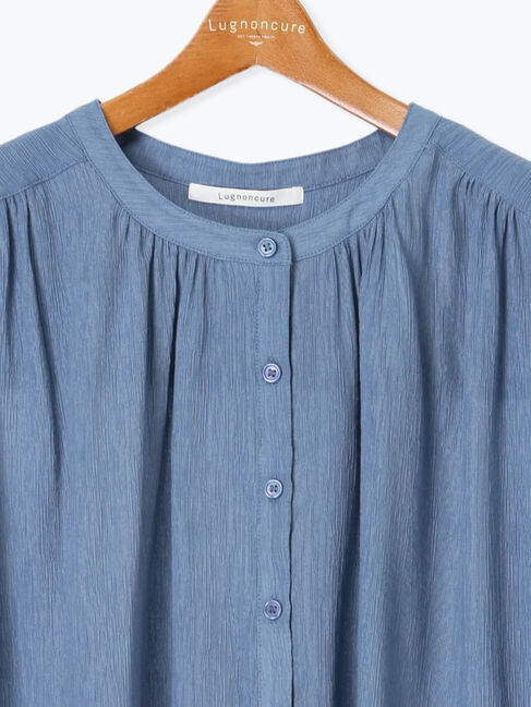 Lugnoncure「楊柳フレンチスリーブブラウス」|シャツ・ブラウス|