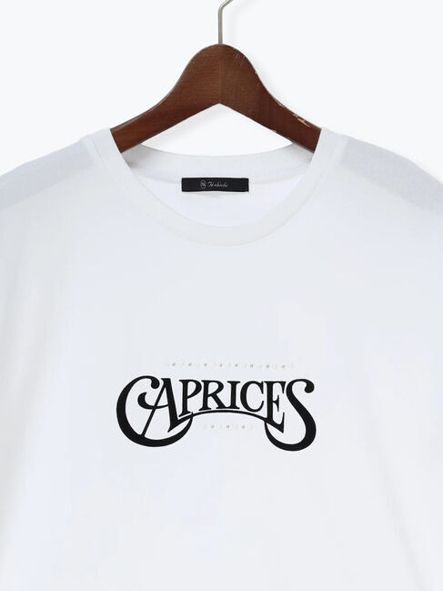 Te chichi「パール&ロゴプリントTシャツ」|Tシャツ・カットソー|