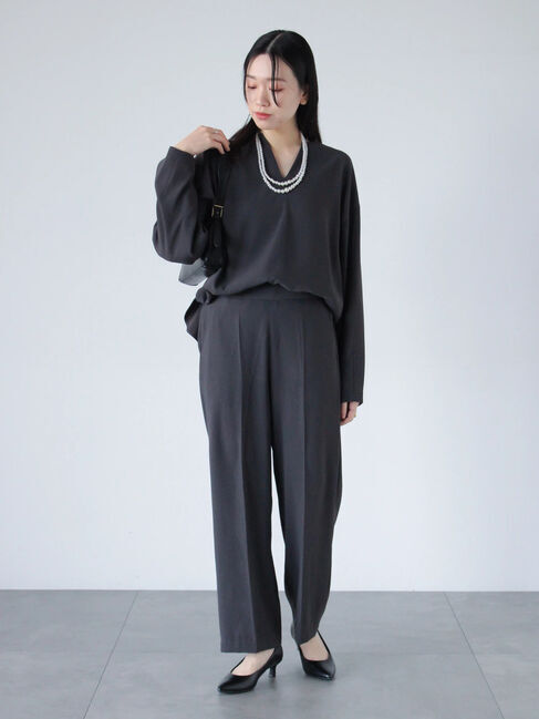 sm2rhythm「【セレモニーアイテム】ジョーゼットパンツ(セットアップ可)」|その他|