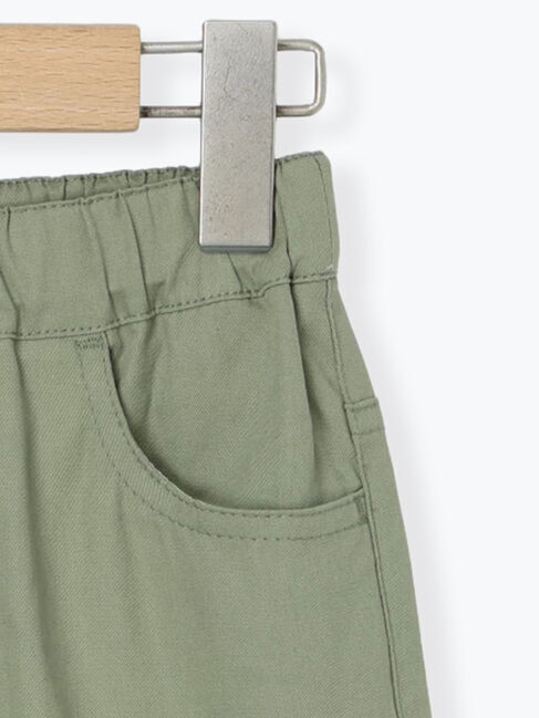 Samansa Mos2 Lagom「7分丈ストレッチツイルパンツ」|その他|