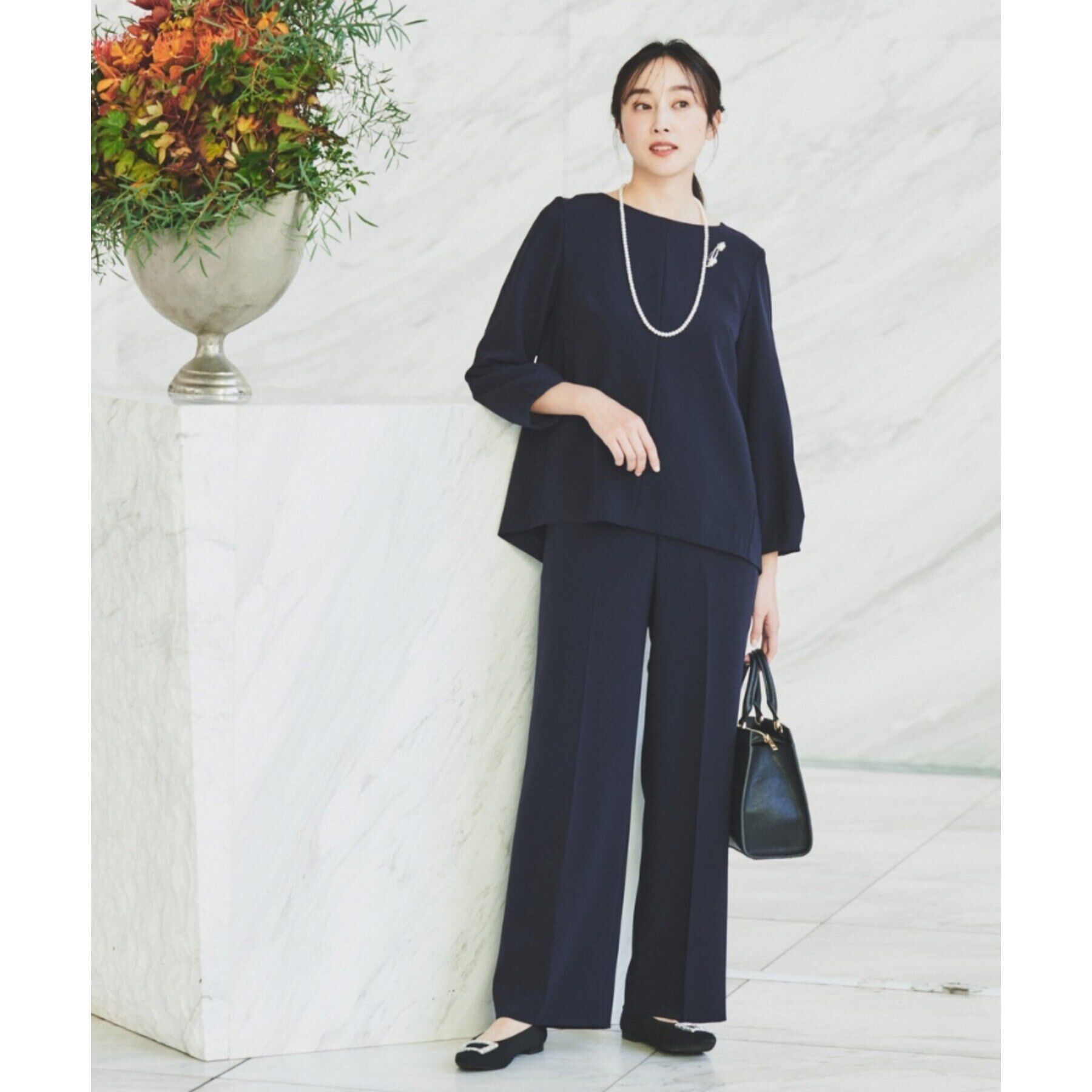 UNTITLED「【通勤スーツ】ワイドパンツ」|その他|