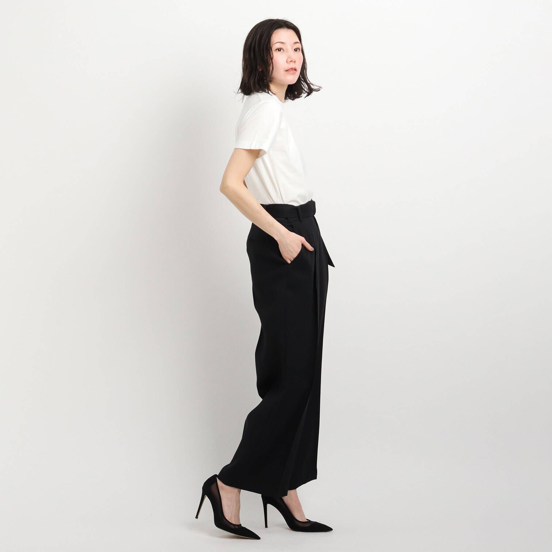 COUP DE CHANCE「【WORLD for the World】メッセージプリントTシャツ」|Tシャツ・カットソー|