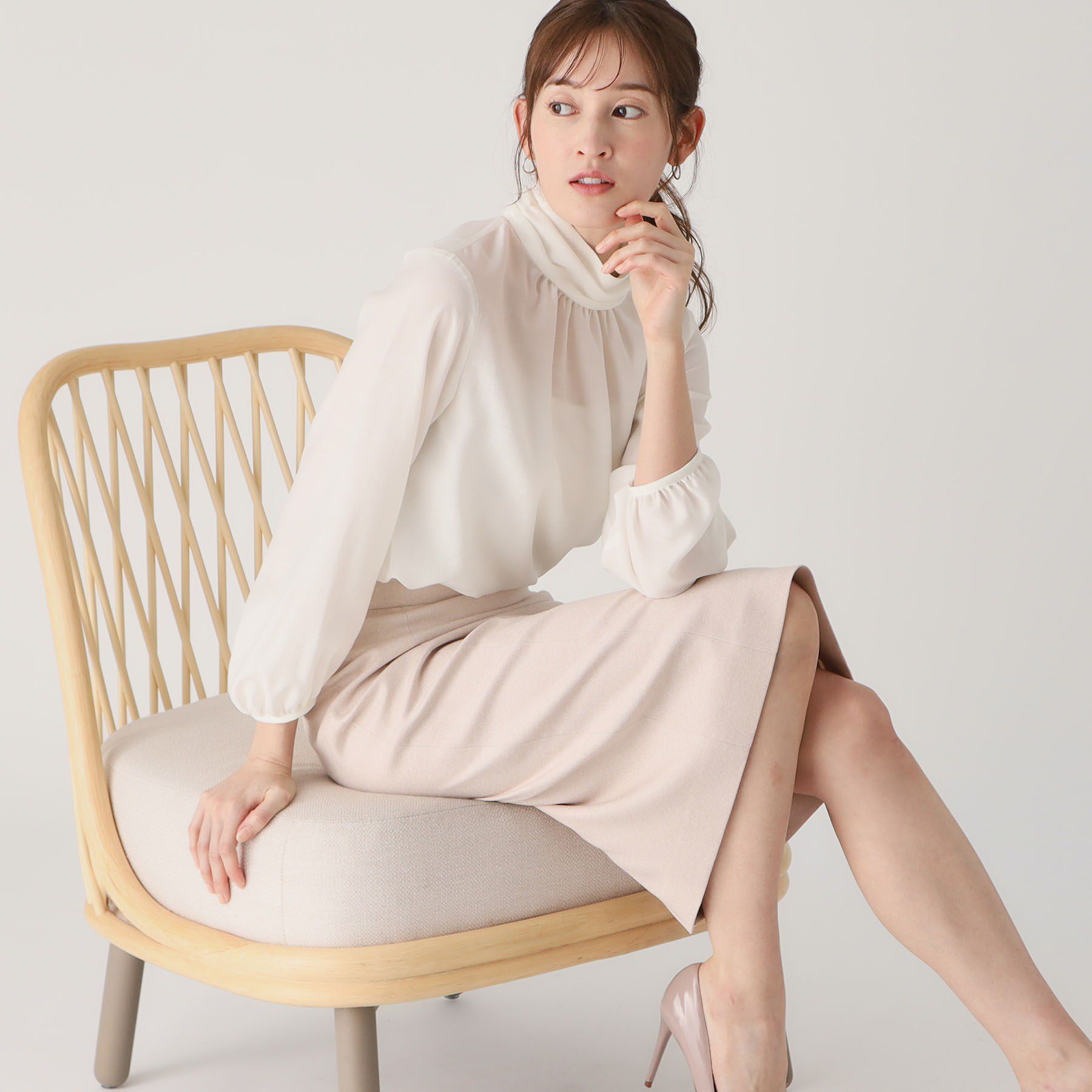 COUP DE CHANCE「【洗える／日本製／スーツ可】タイトスカート」|スカート|