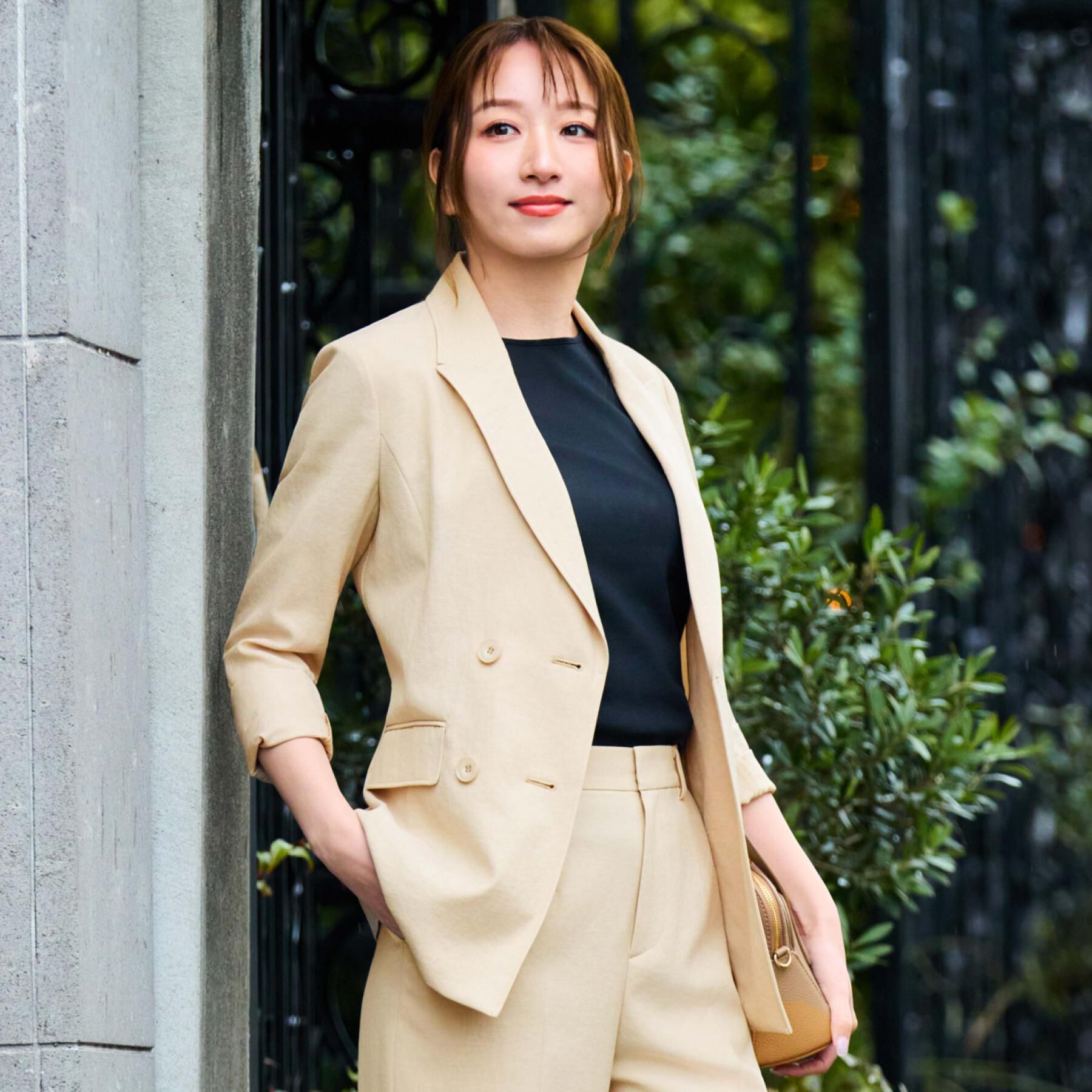 COUP DE CHANCE「【手洗い可/日本製/セットアップ可】ダブルジャケット」|テーラードジャケット|