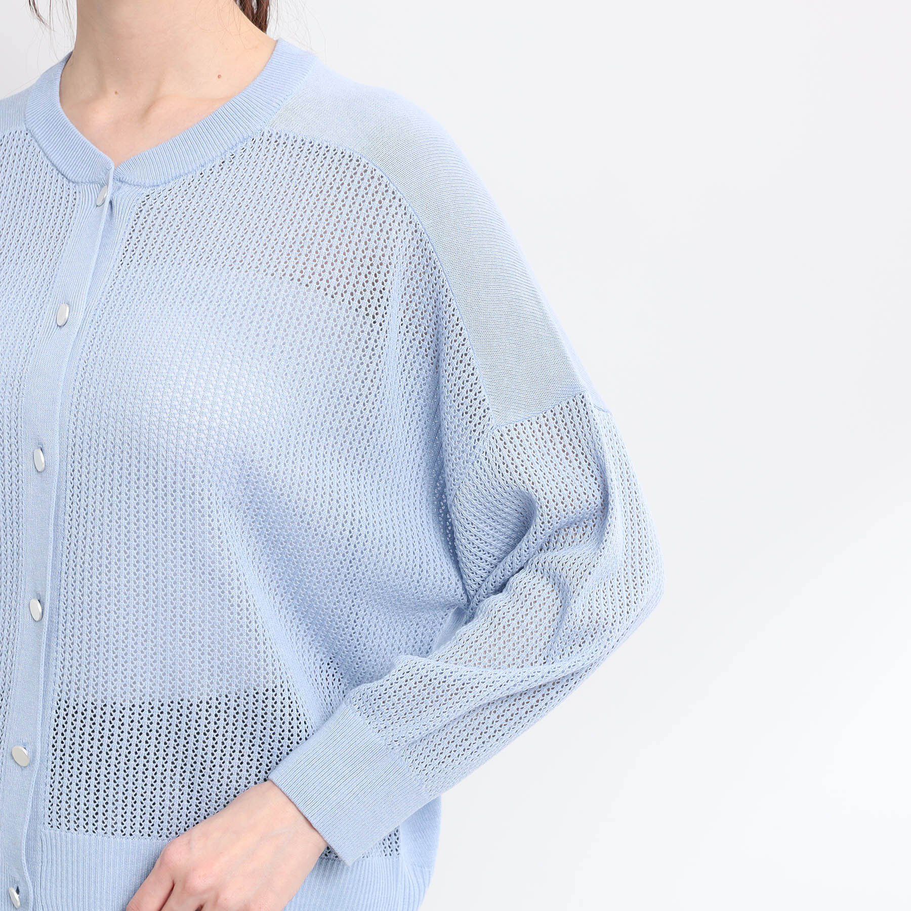 Reflect「【E‐QUALITY／手洗い可】ドライタッチカーディガン」|カーディガン|