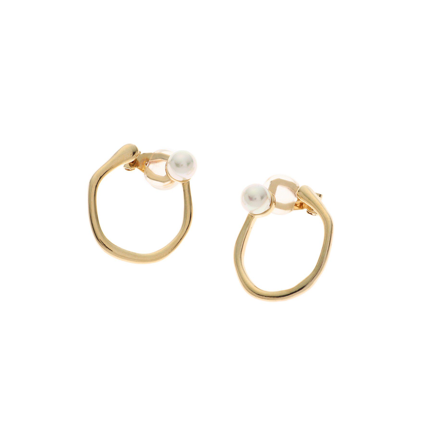 DRESSTERIOR「シェルパールゴールドイヤリング」|イヤリング|