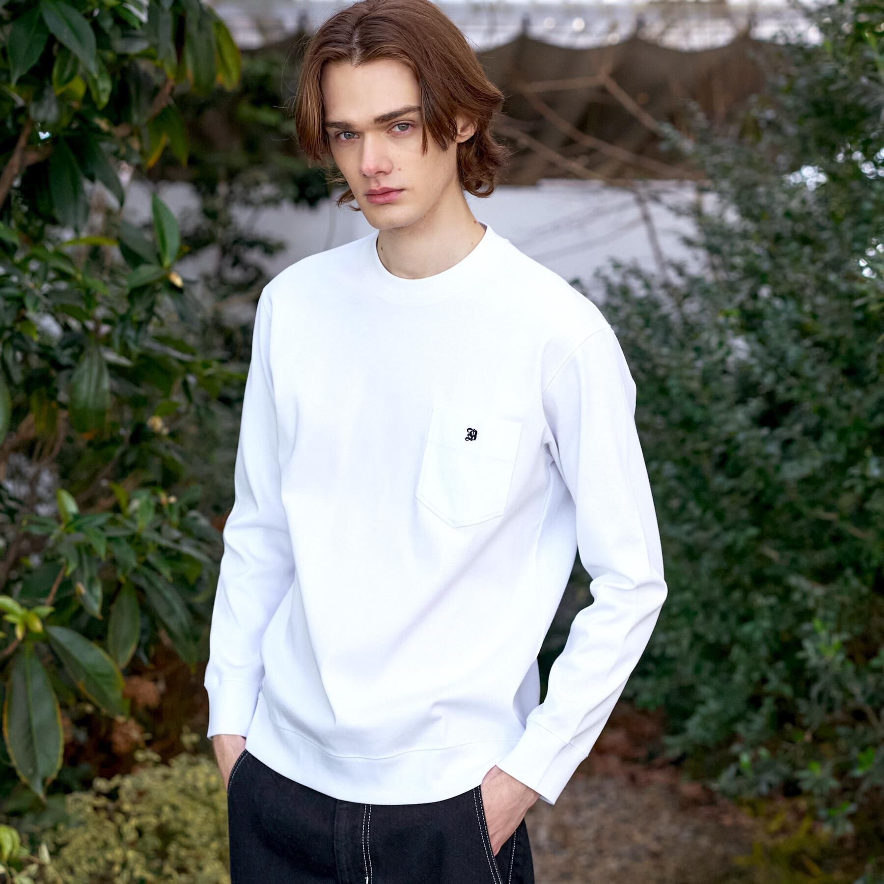 DRESSTERIOR「【抗菌防臭／UVカット／しわ防止】クールデオドラント フライスロングTシャツ」|Tシャツ・カットソー|