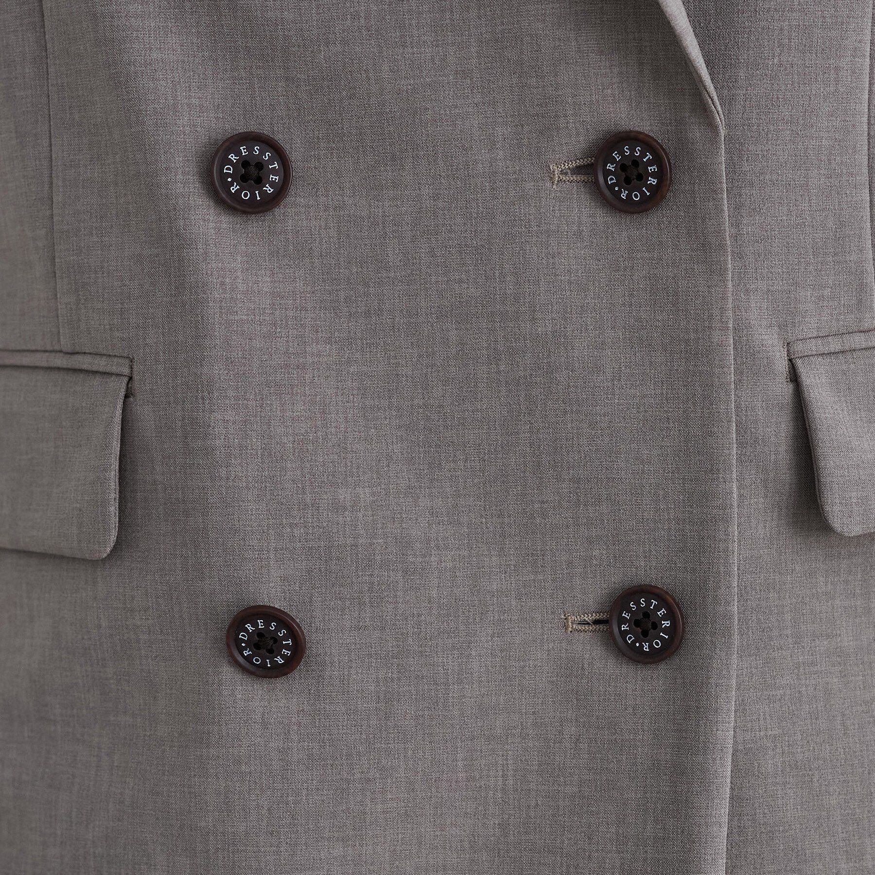 DRESSTERIOR「【otonaMUSE5月号掲載/セットアップ可】ウォッシャブルイージーサマージャケット」|テーラードジャケット|