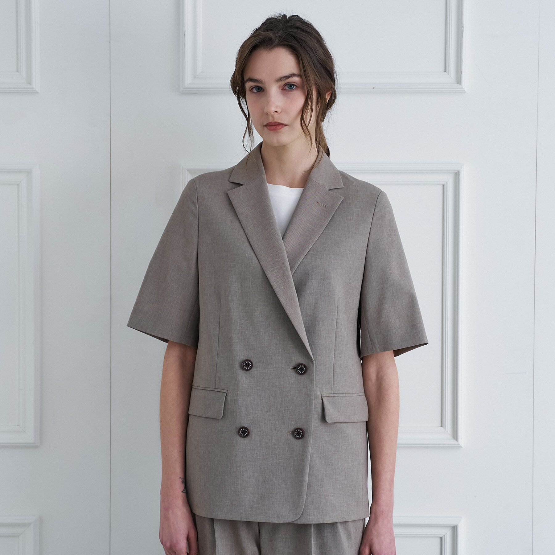 DRESSTERIOR「【otonaMUSE5月号掲載/セットアップ可】ウォッシャブルイージーサマージャケット」|テーラードジャケット|