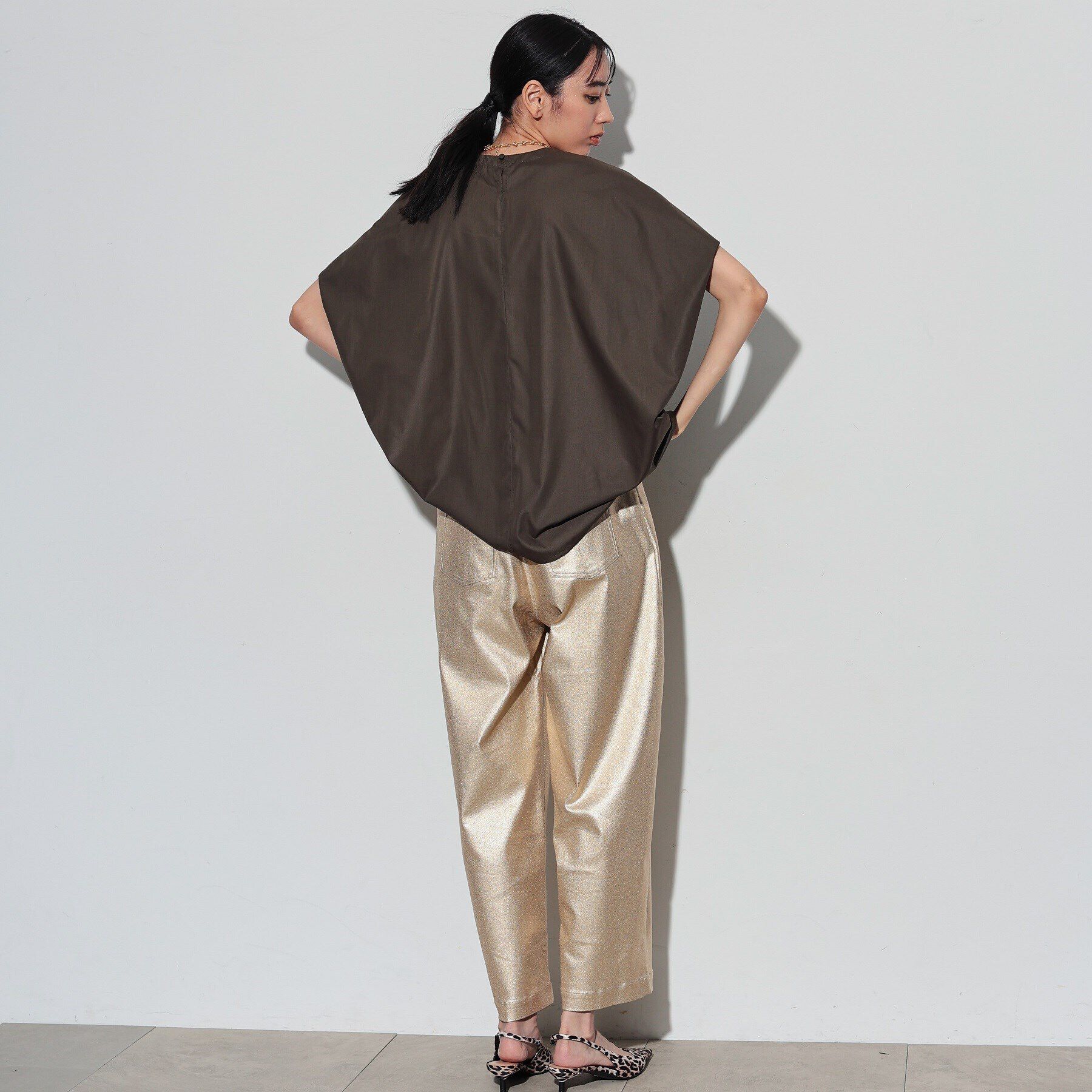 GALLEST「ノースリーブドルマンブラウス」|シャツ・ブラウス|