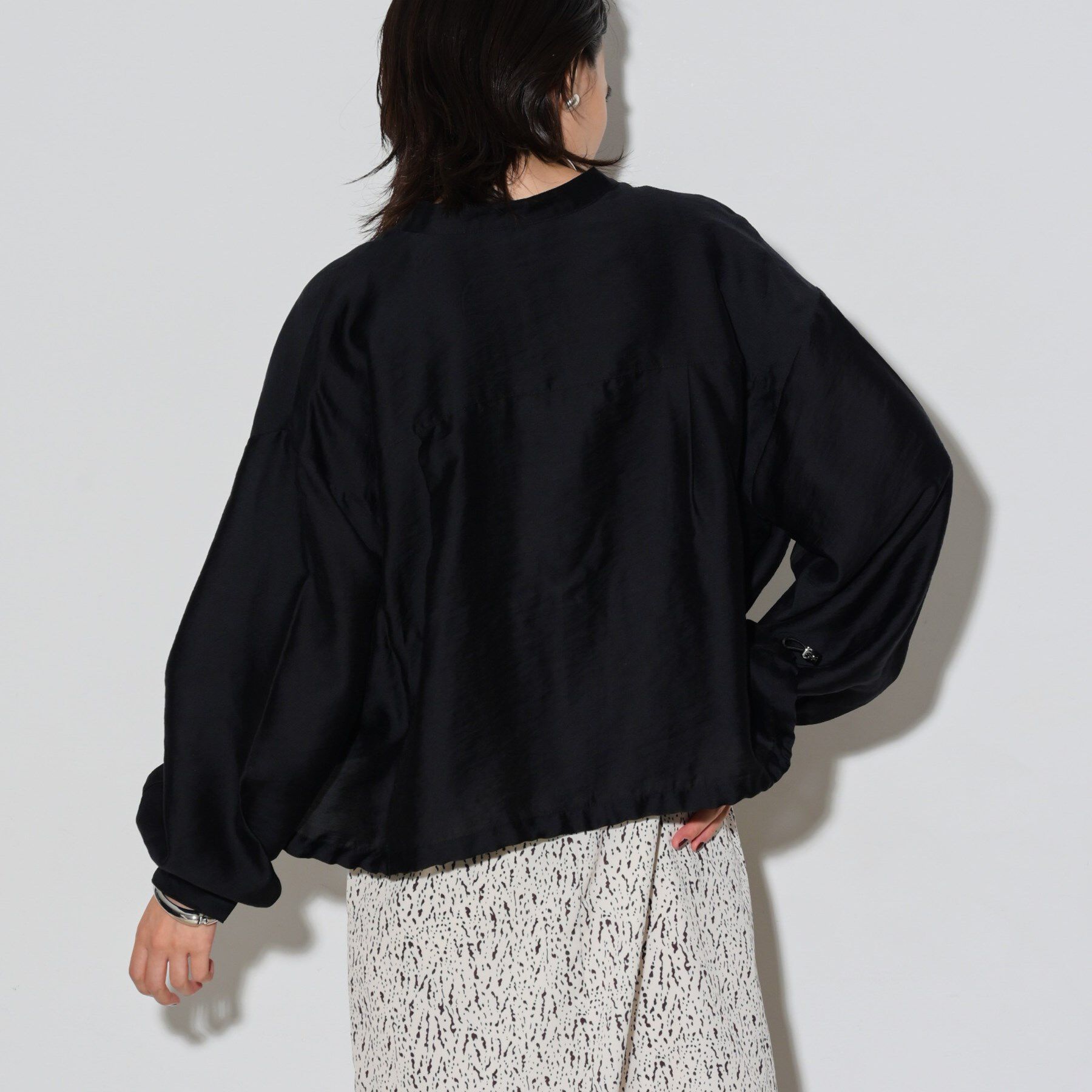 GALLEST「シアーローンブルゾンシャツ」|ブルゾン・スタジャン|