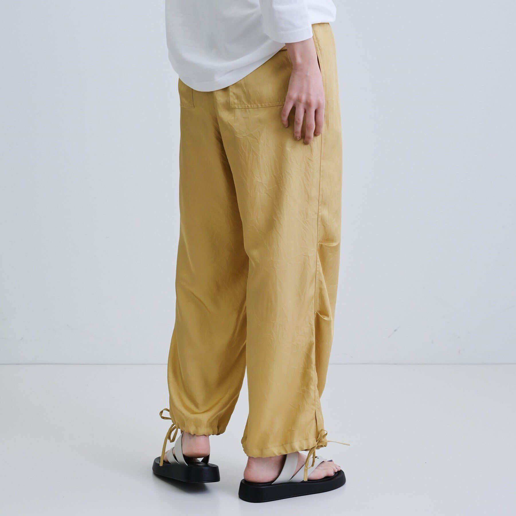 GALLEST「ドレープサテンパンツ」|その他|