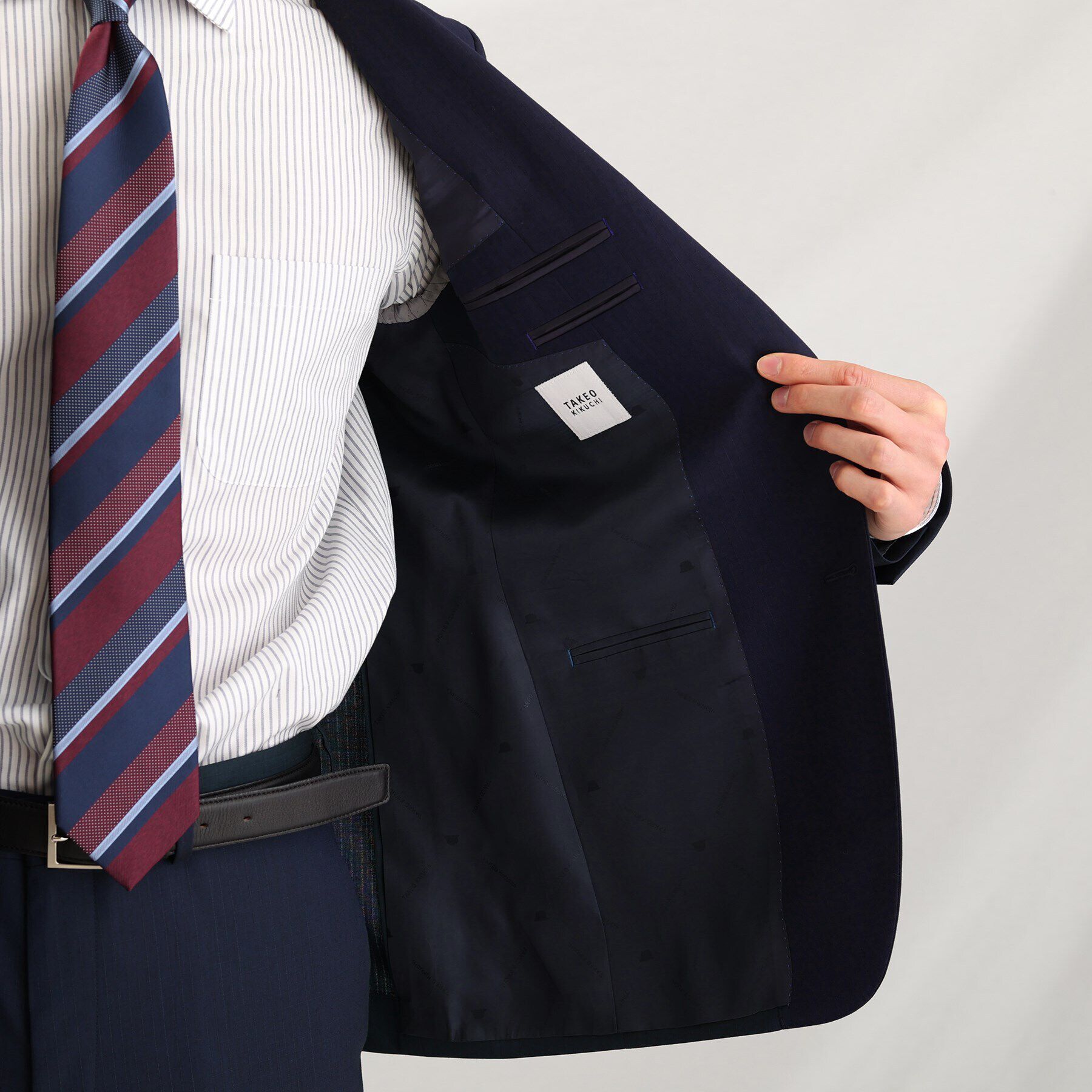 TAKEO KIKUCHI「【DORMEUIL】リップストップ カラー スーツ」|スーツ|