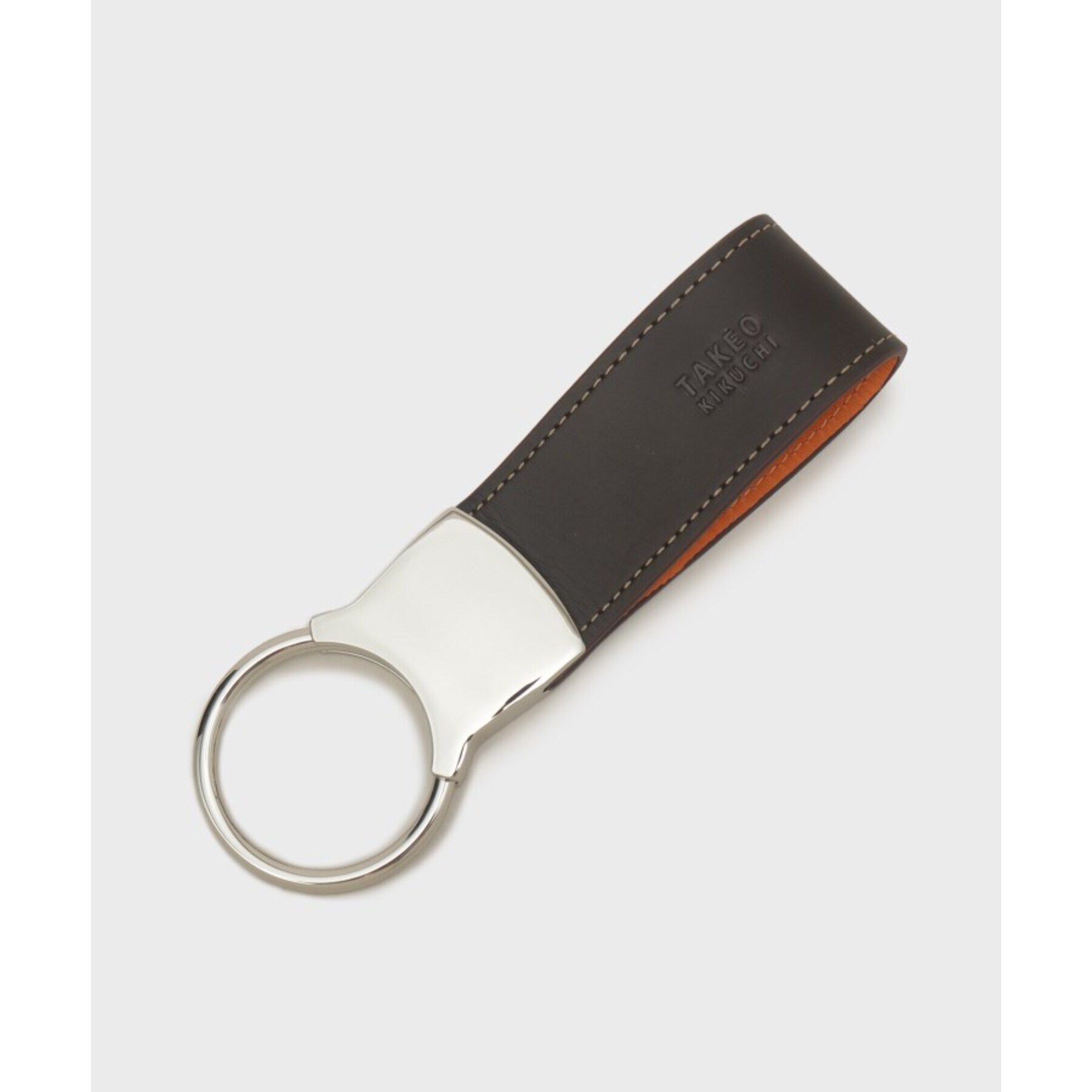 TAKEO KIKUCHI「アンティーク調レザー キーホルダー」|キーケース|
