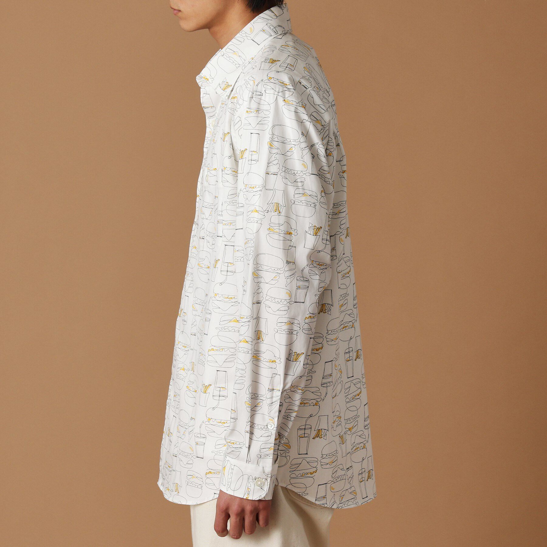 40CARATS&525「ハンバーガープリント シャツ」|シャツ・ブラウス|