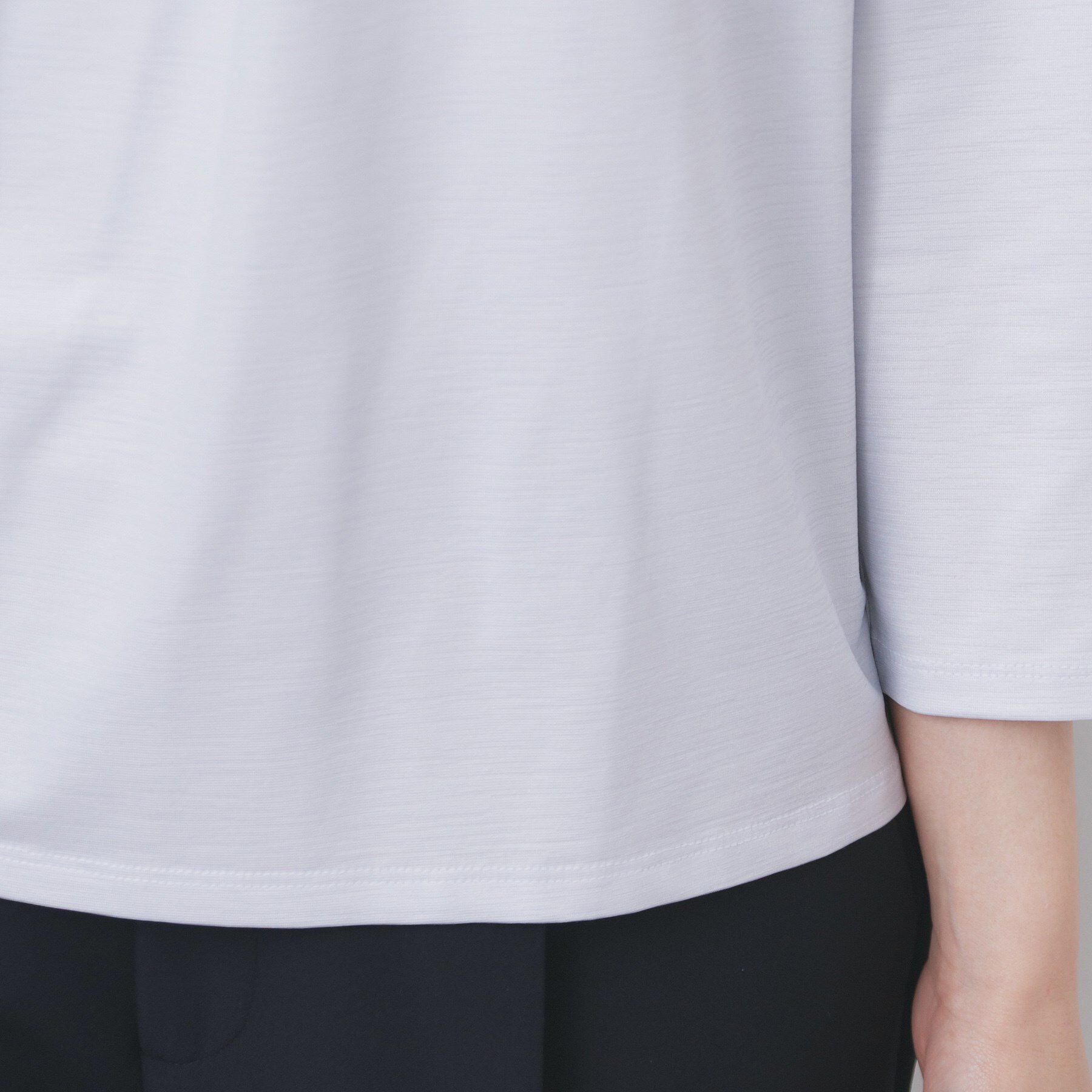 index「《S-3Lサイズ》タックビジュートップス【洗濯機洗い可】」|Tシャツ・カットソー|