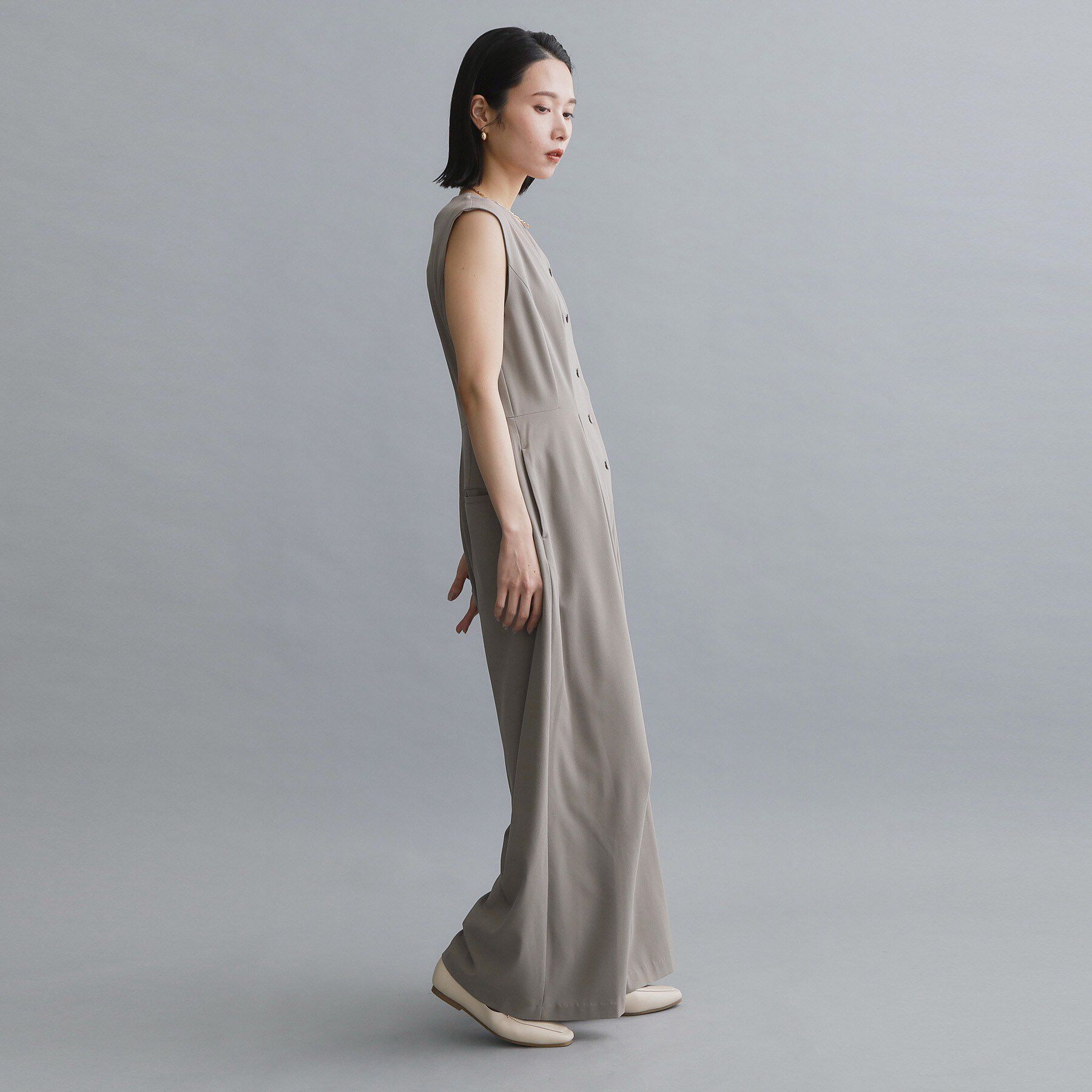 OPAQUE.CLIP「【es】ワイドオールインワン【洗濯機OK】」|オールインワン|