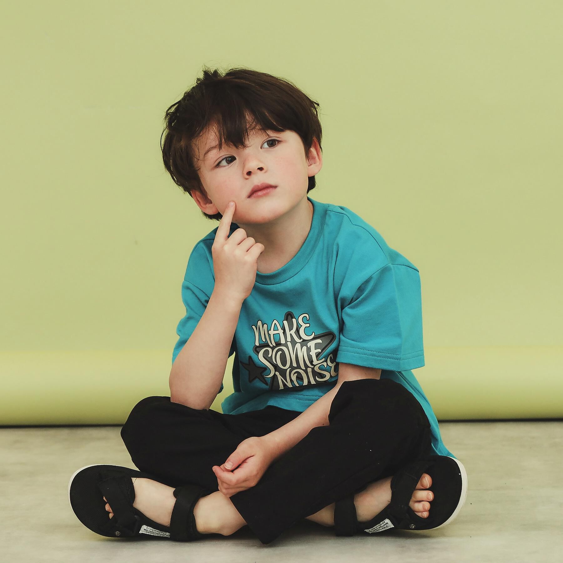 THE SHOP TK「【100-160】のびーるストレートパンツ/洗濯機OK」|その他|