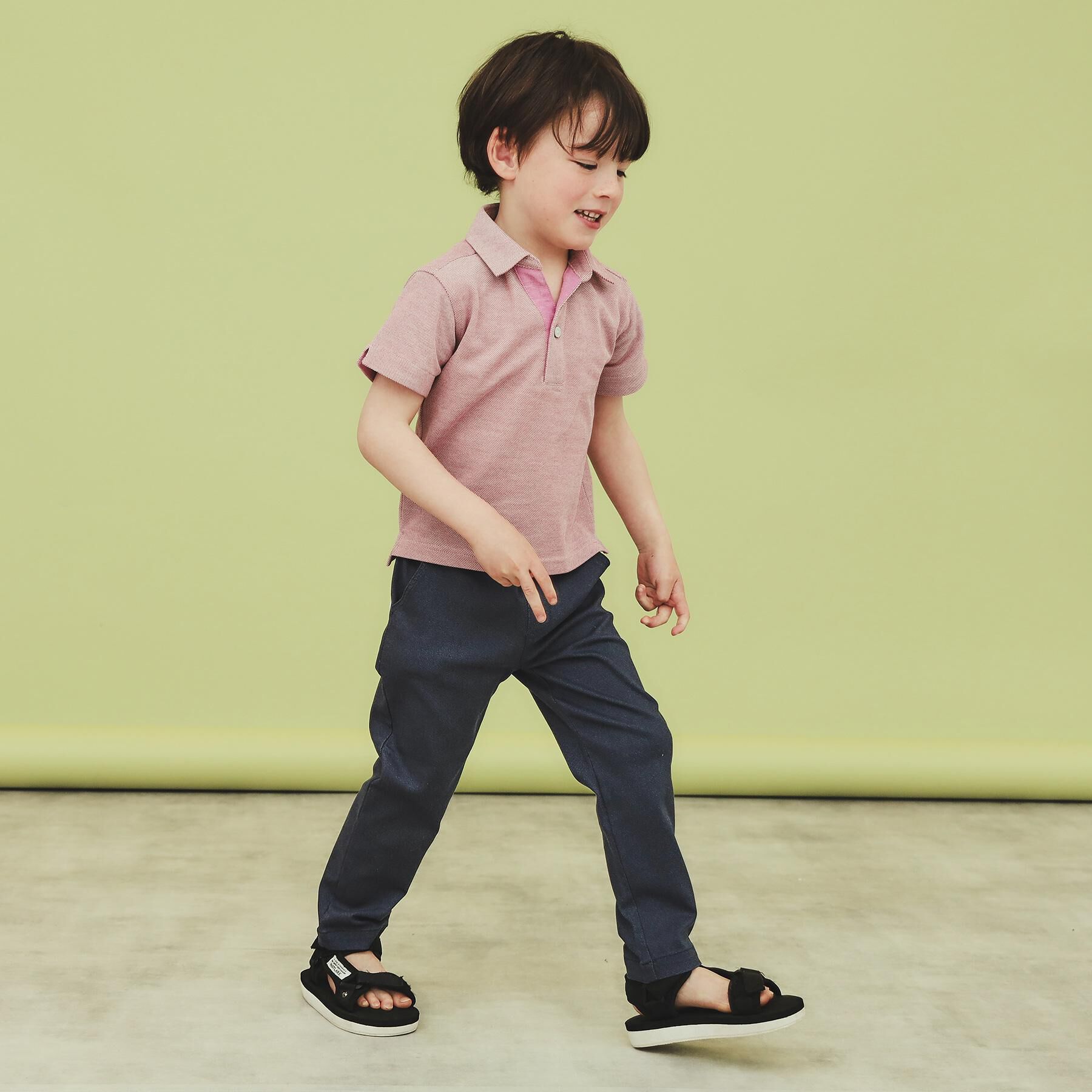 THE SHOP TK「【100-160】のびーるストレートパンツ/洗濯機OK」|その他|