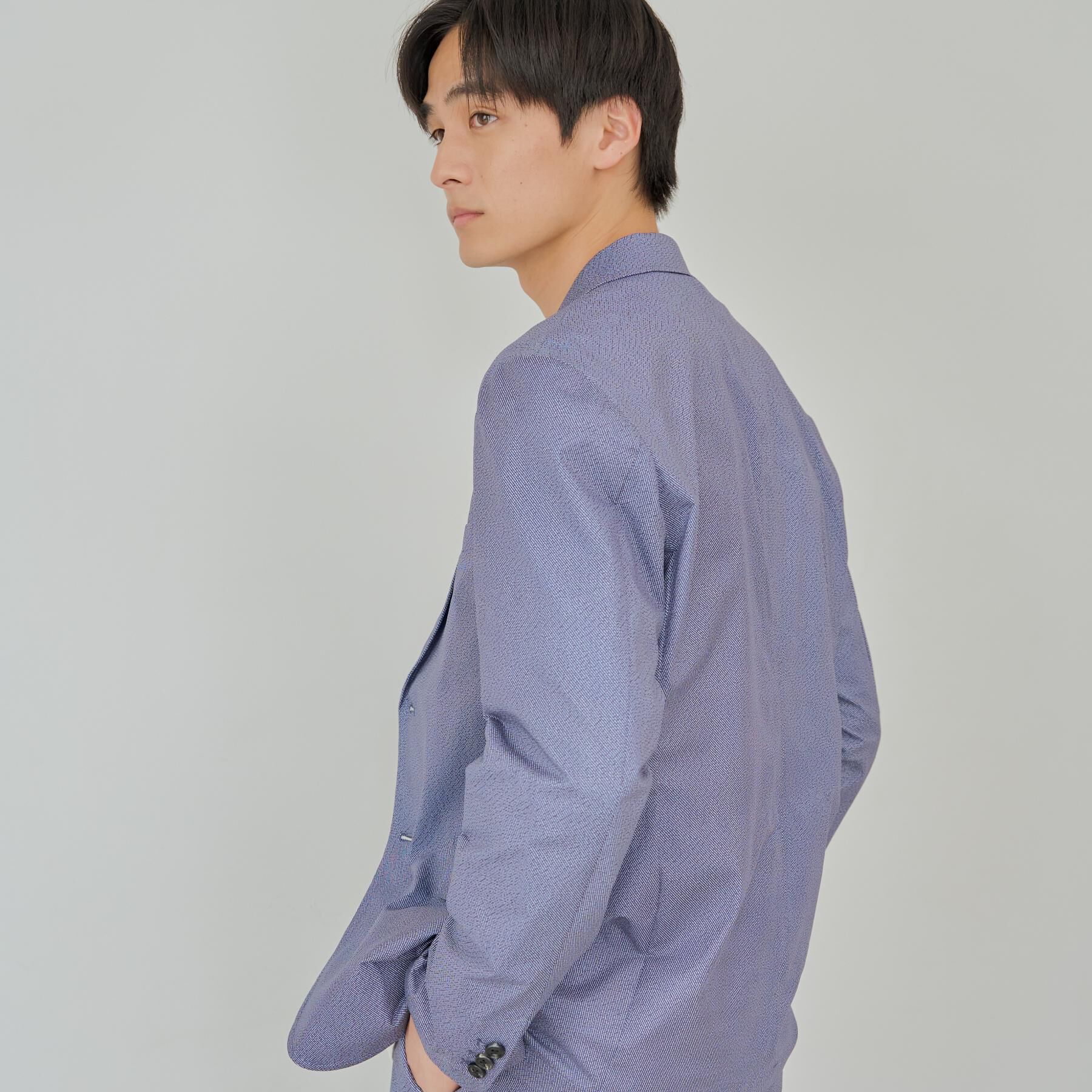 THE SHOP TK「スマートムーブメッシュジャケット【セットアップ可/洗濯機OK】」|テーラードジャケット|