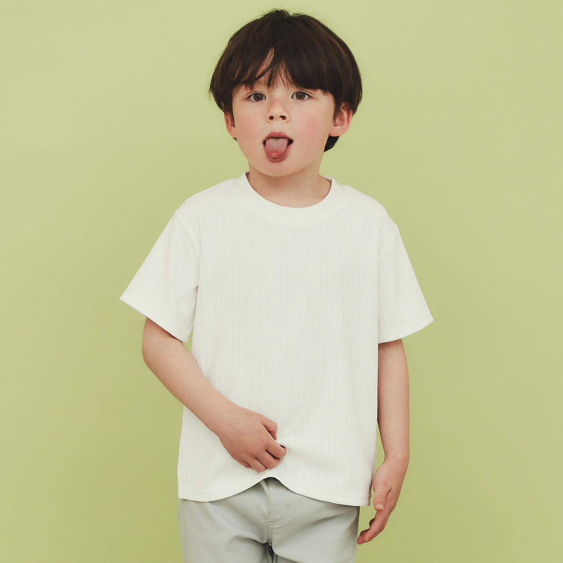 THE SHOP TK「【110－150】リンクス半袖Tシャツ/パパとおそろい・洗濯機OK」|Tシャツ・カットソー|