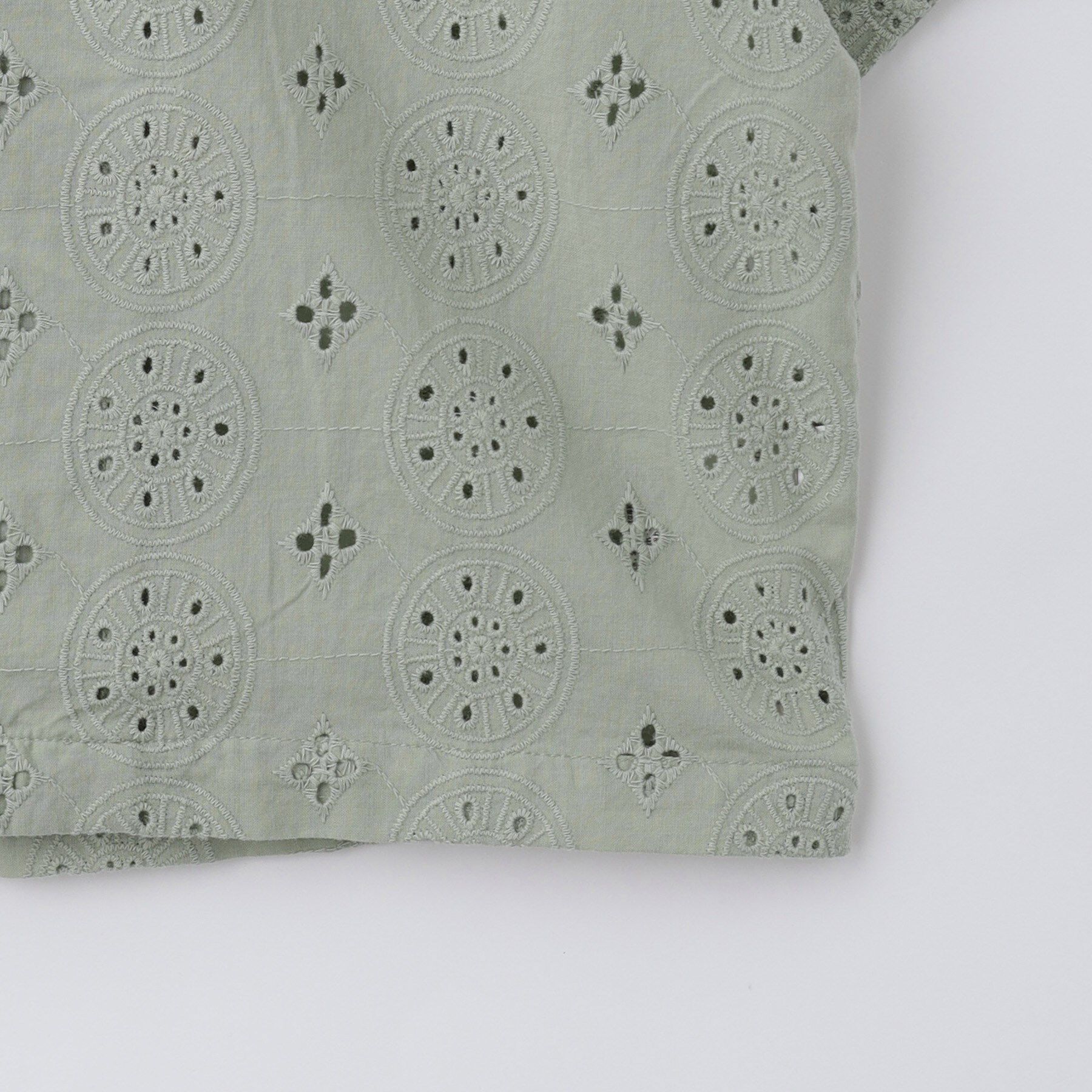 THE SHOP TK「【120-150】刺繍オープンカラーシャツSS」|シャツ・ブラウス|