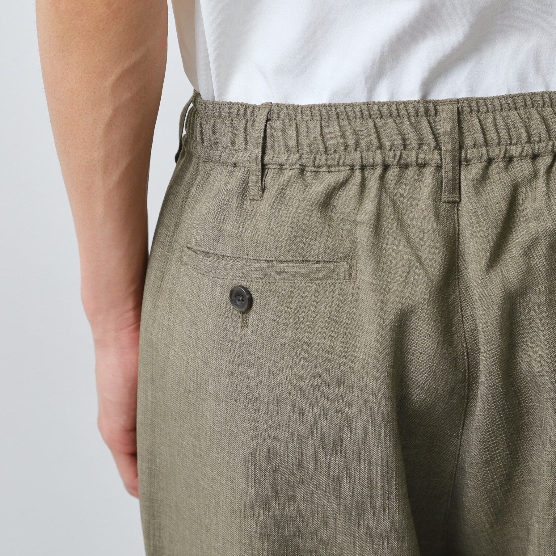 THE SHOP TK「【LINO FINE】リネンライク　ワイドイージーパンツ  吸水速乾/イージーケア/UVカット/洗濯」|その他|