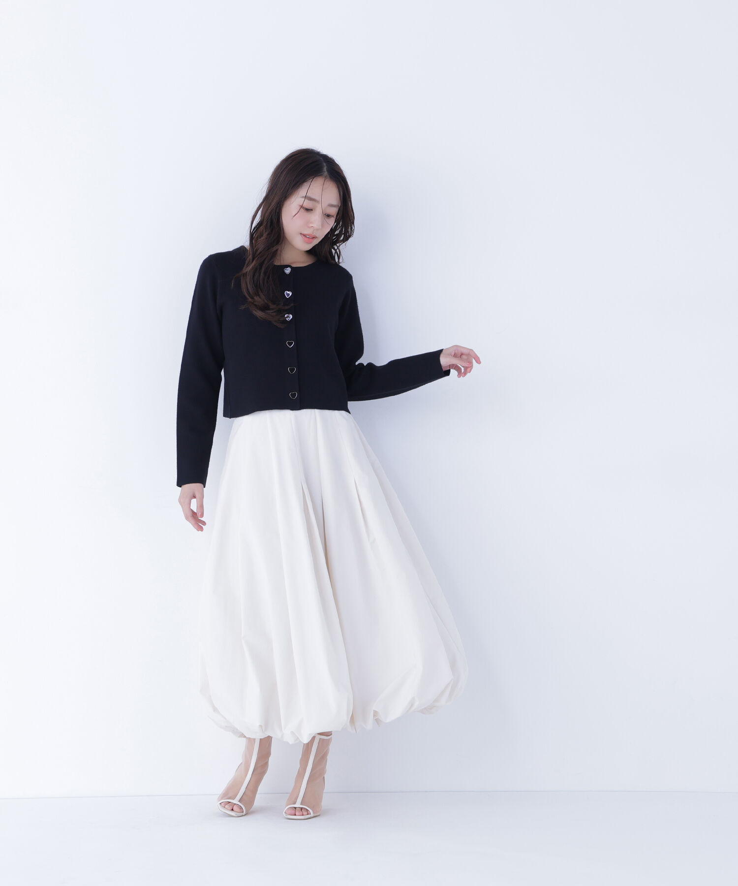 「タックバルーンスカート」|スカート|