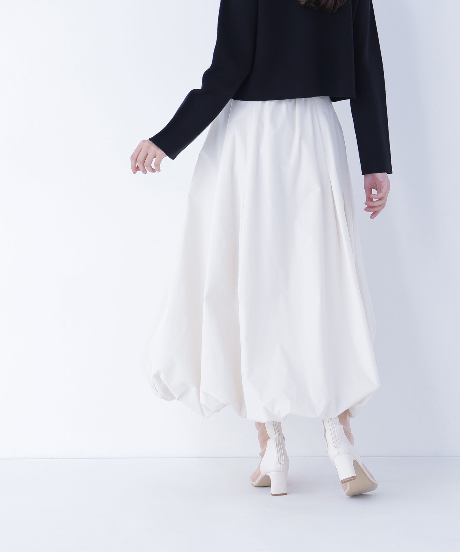  「タックバルーンスカート」|スカート|