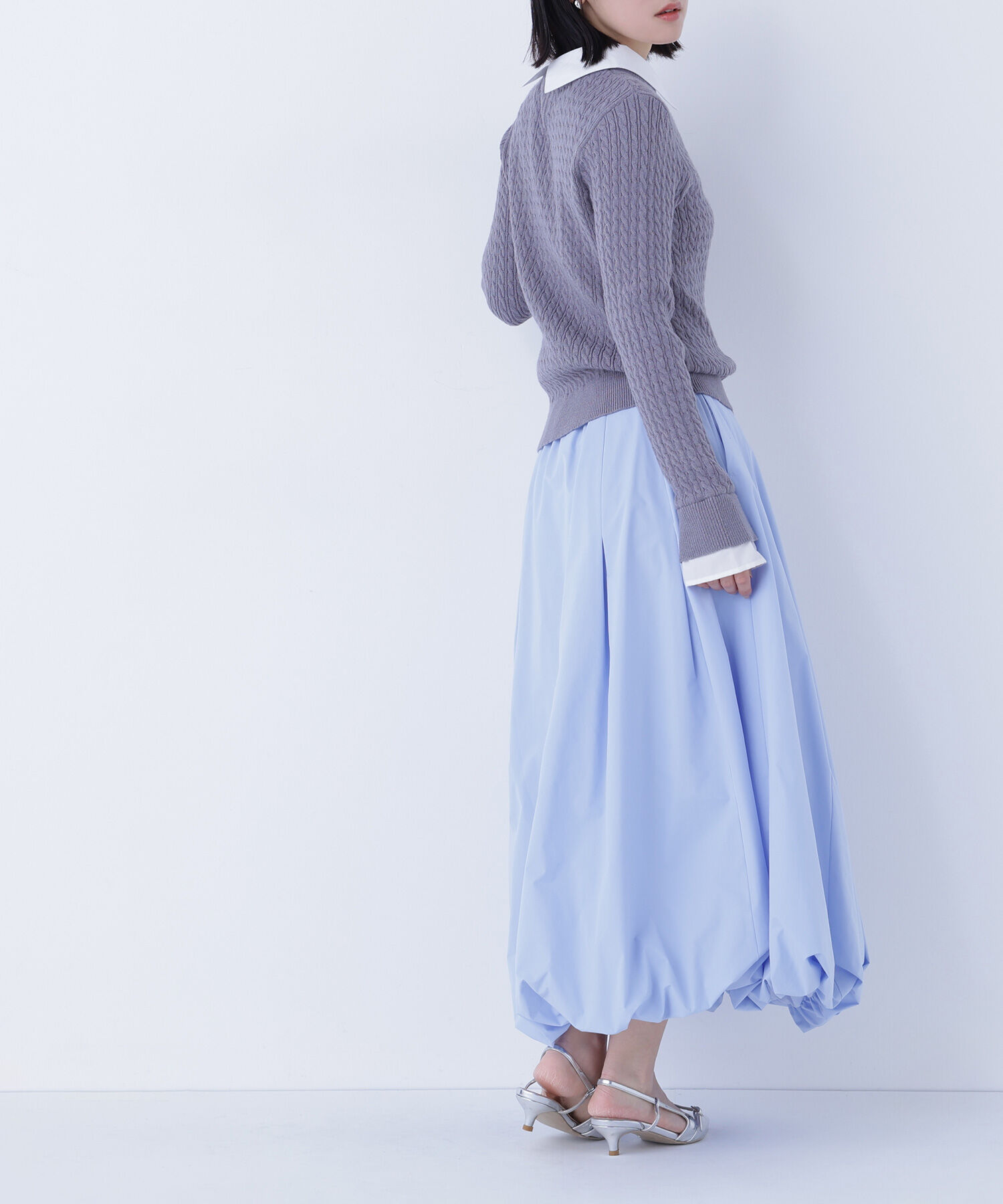  「タックバルーンスカート」|スカート|