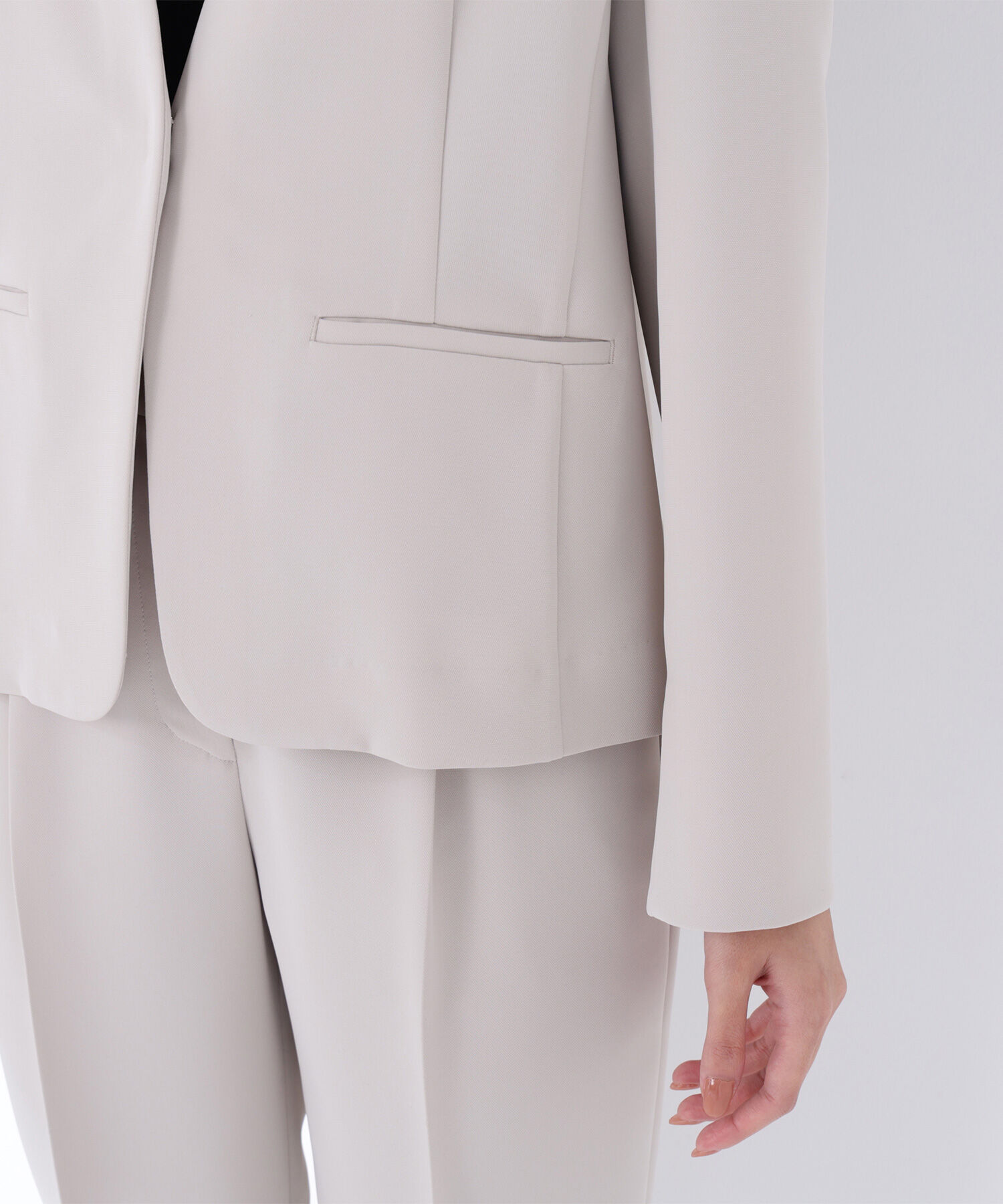  「ドビーツイル SETUP ノーカラージャケット」|その他|