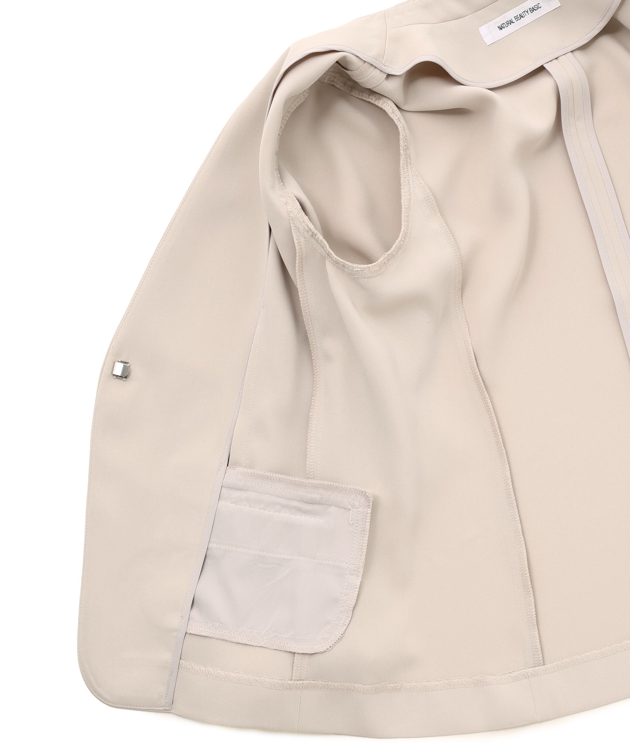  「ドビーツイル SETUP ノーカラージャケット」|その他|