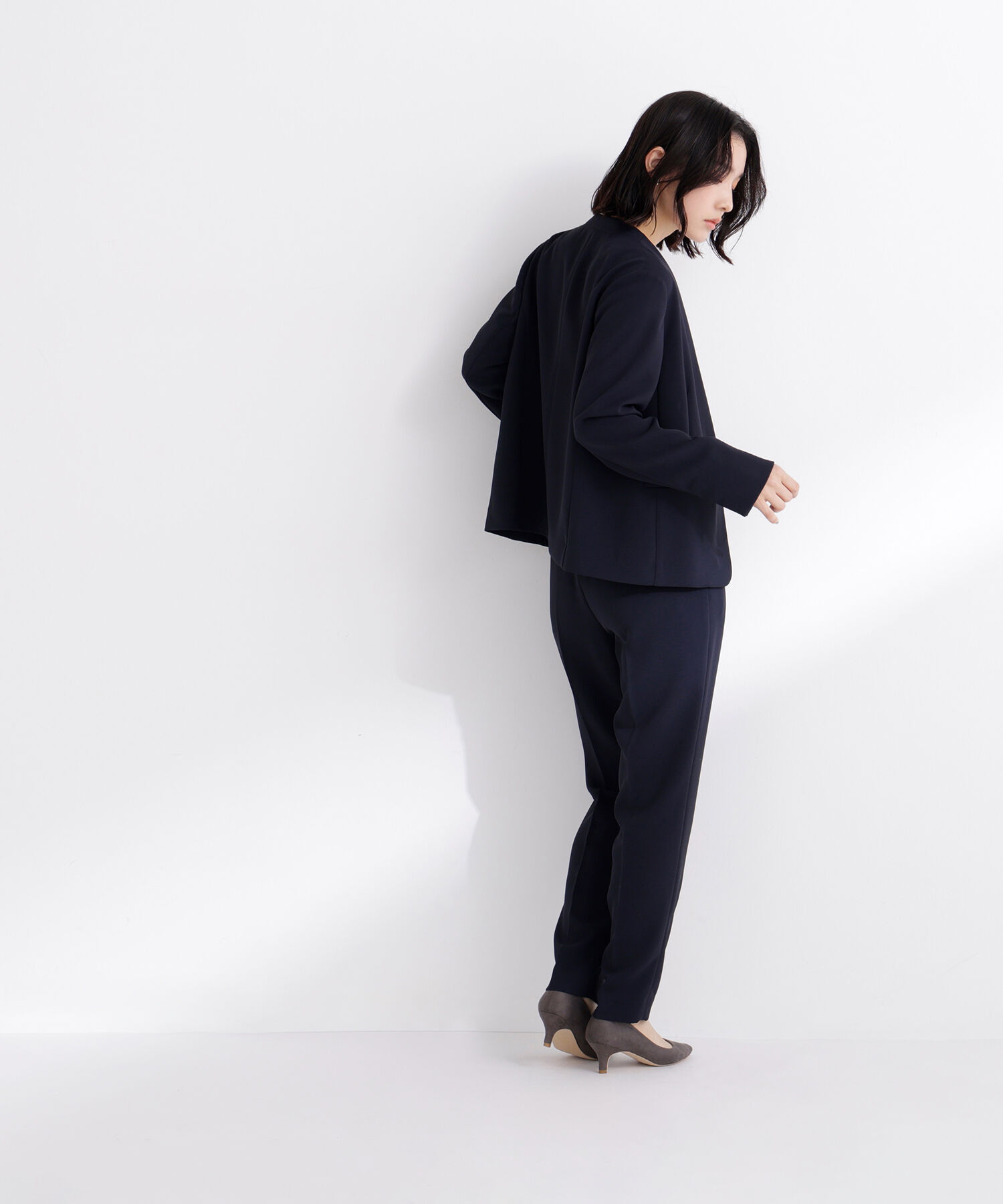  「ドビーツイル SETUP ノーカラージャケット」|その他|