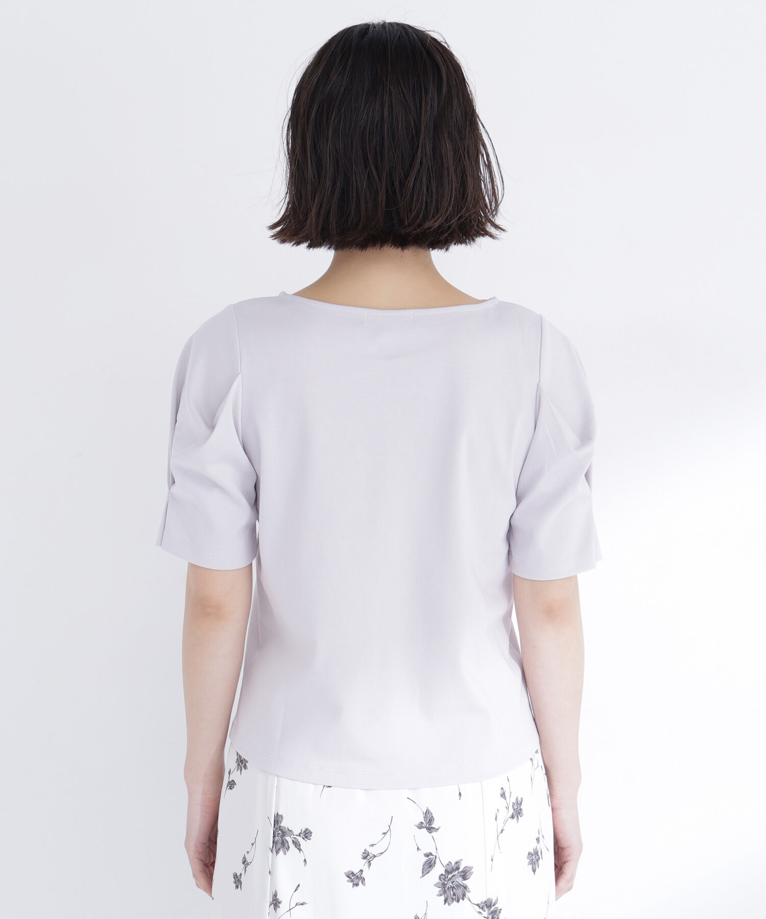  「ベーシックTシャツ フォルムスリーブ」|Tシャツ・カットソー|