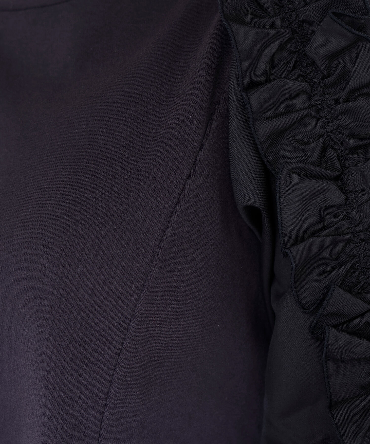  「フリルスリーブドッキングカットソー」|Tシャツ・カットソー|