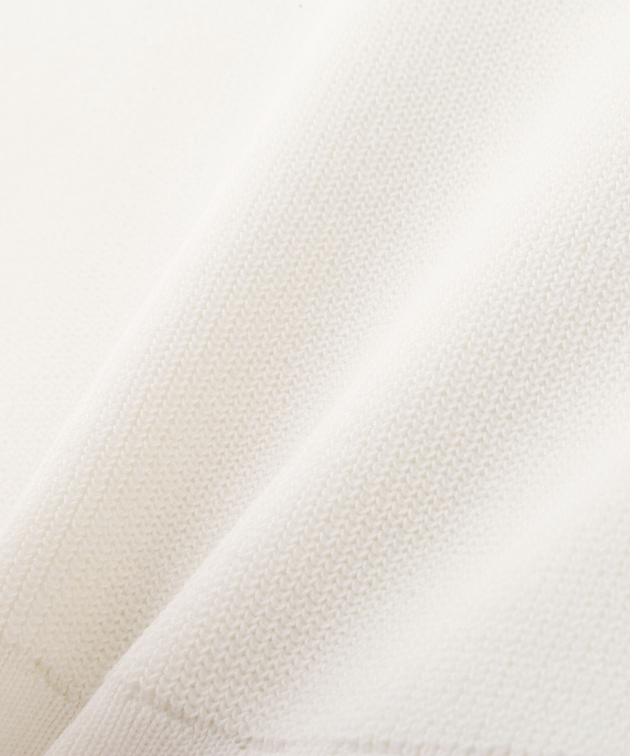  「Vネックポロノースリーブニット」|ニット・セーター|