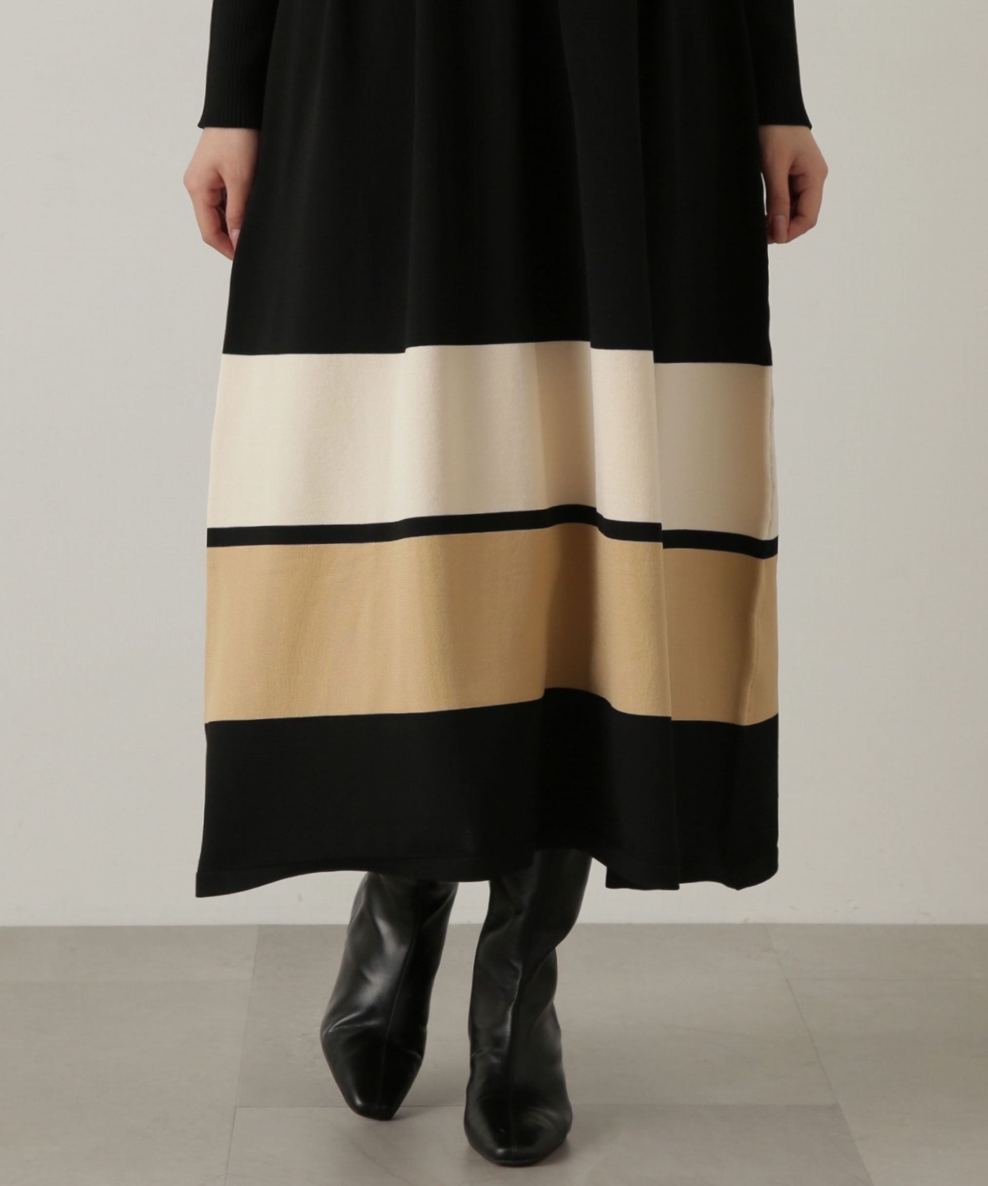 PROPORTION BODY DRESSING「バックリボンニットワンピース」|ワンピース|