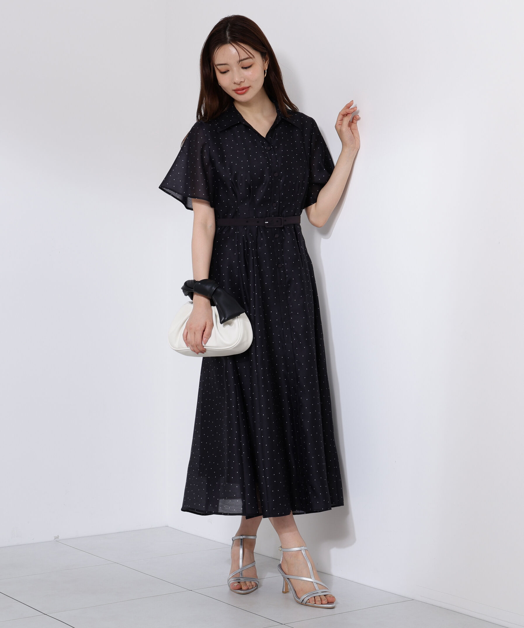 PROPORTION BODY DRESSING「配色シャツワンピース」|ワンピース|