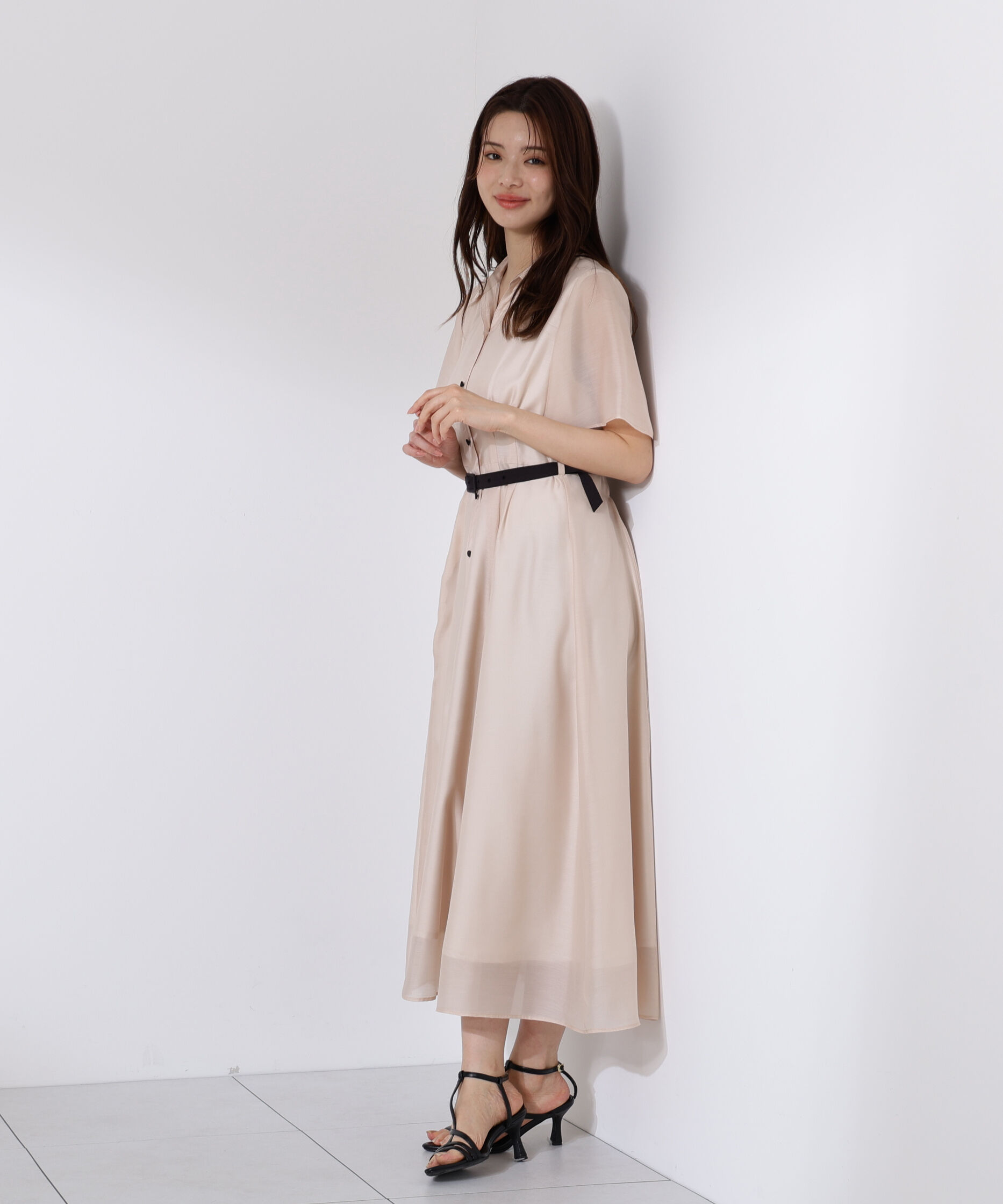 PROPORTION BODY DRESSING「配色シャツワンピース」|ワンピース|