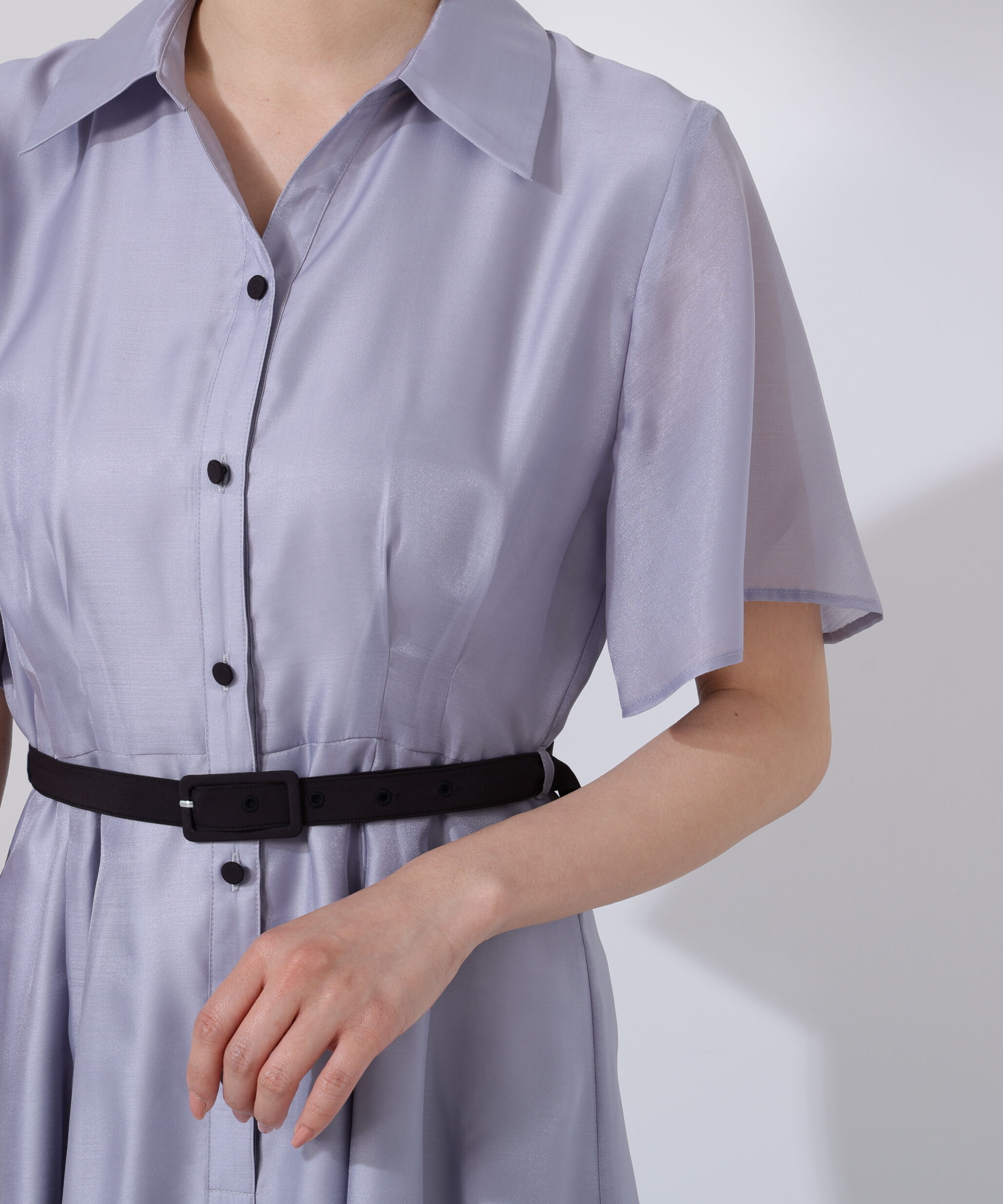 PROPORTION BODY DRESSING「配色シャツワンピース」|ワンピース|