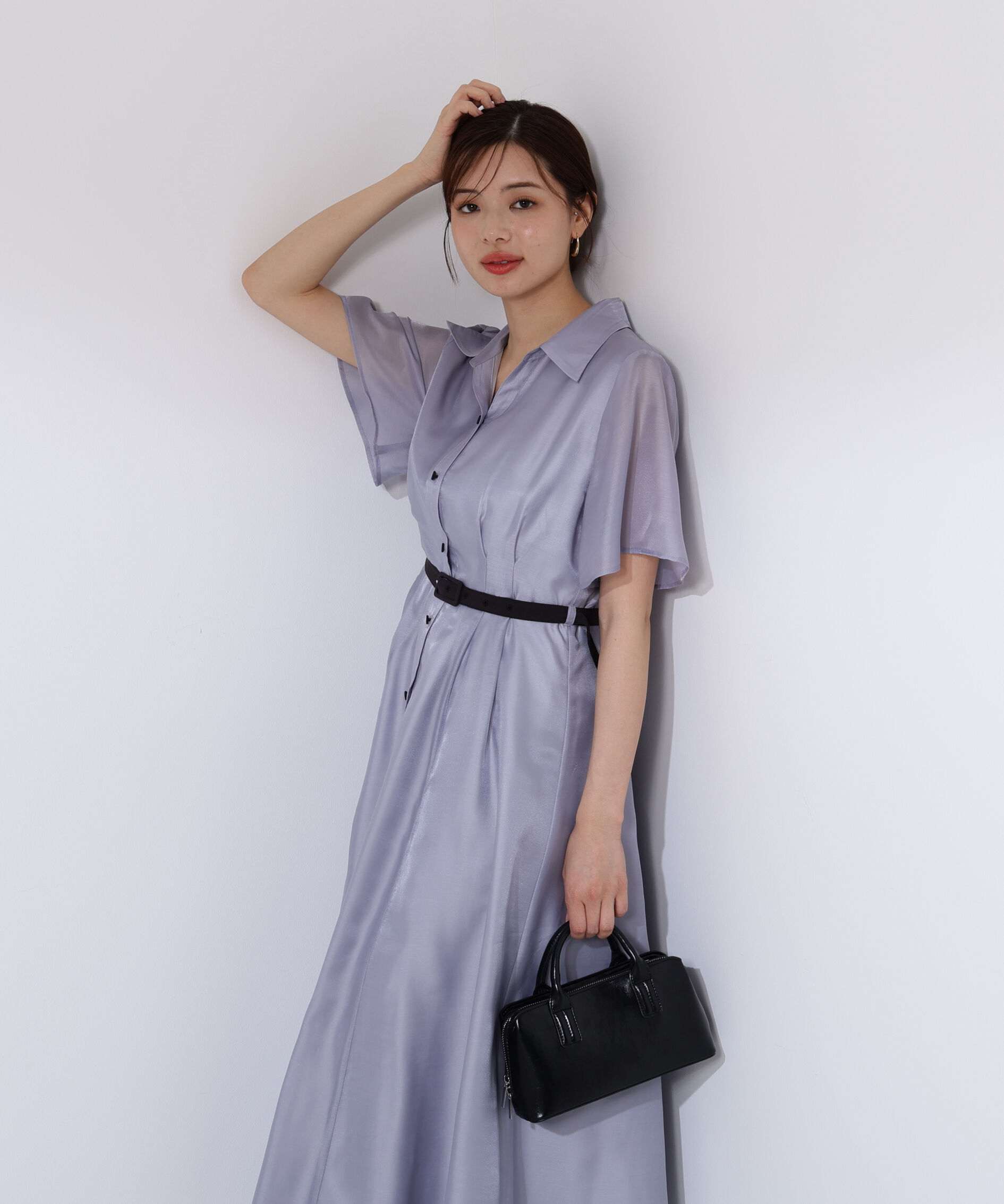 PROPORTION BODY DRESSING「配色シャツワンピース」|ワンピース|