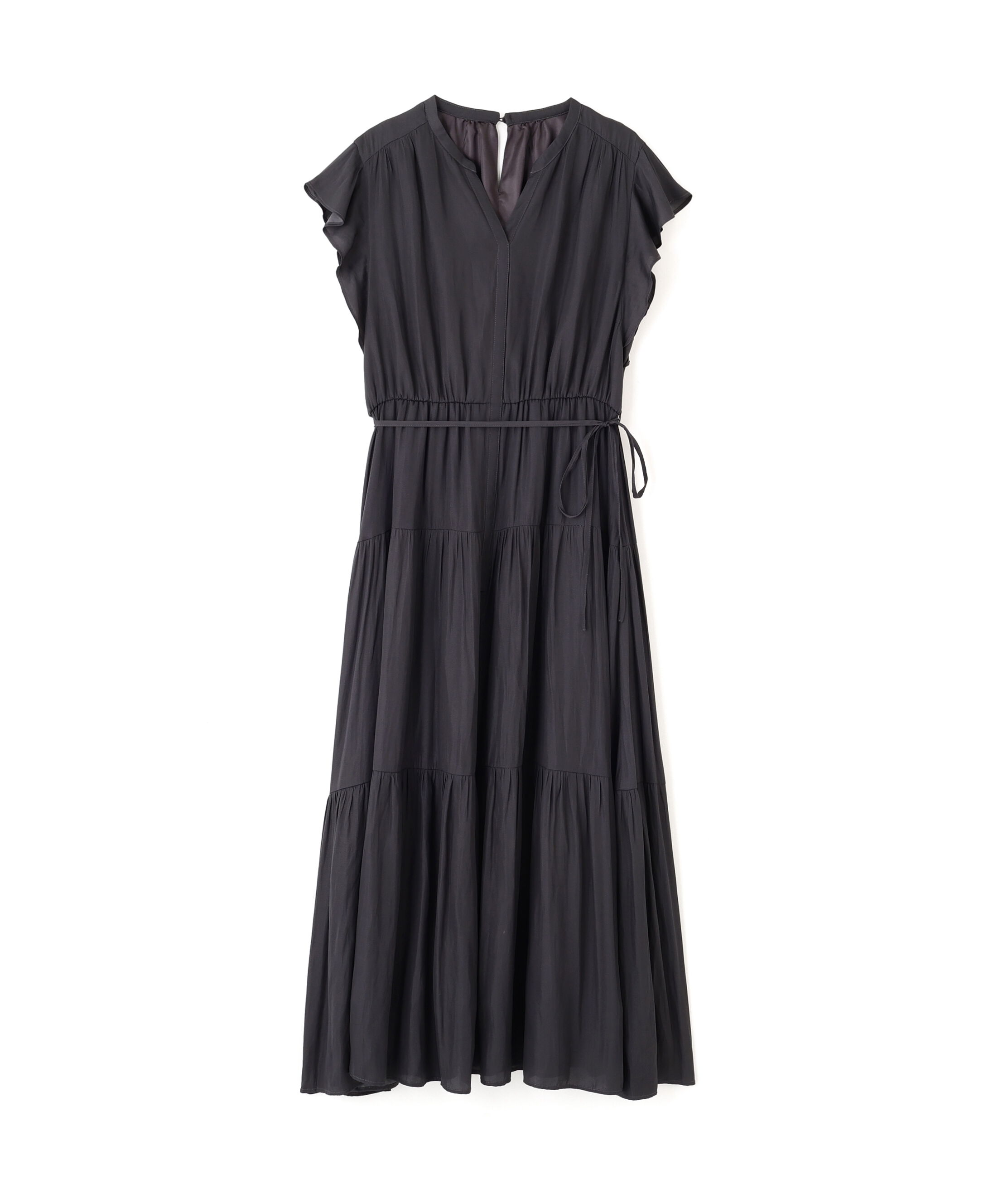 PROPORTION BODY DRESSING「リボン付きギャザーワンピース」|ワンピース|