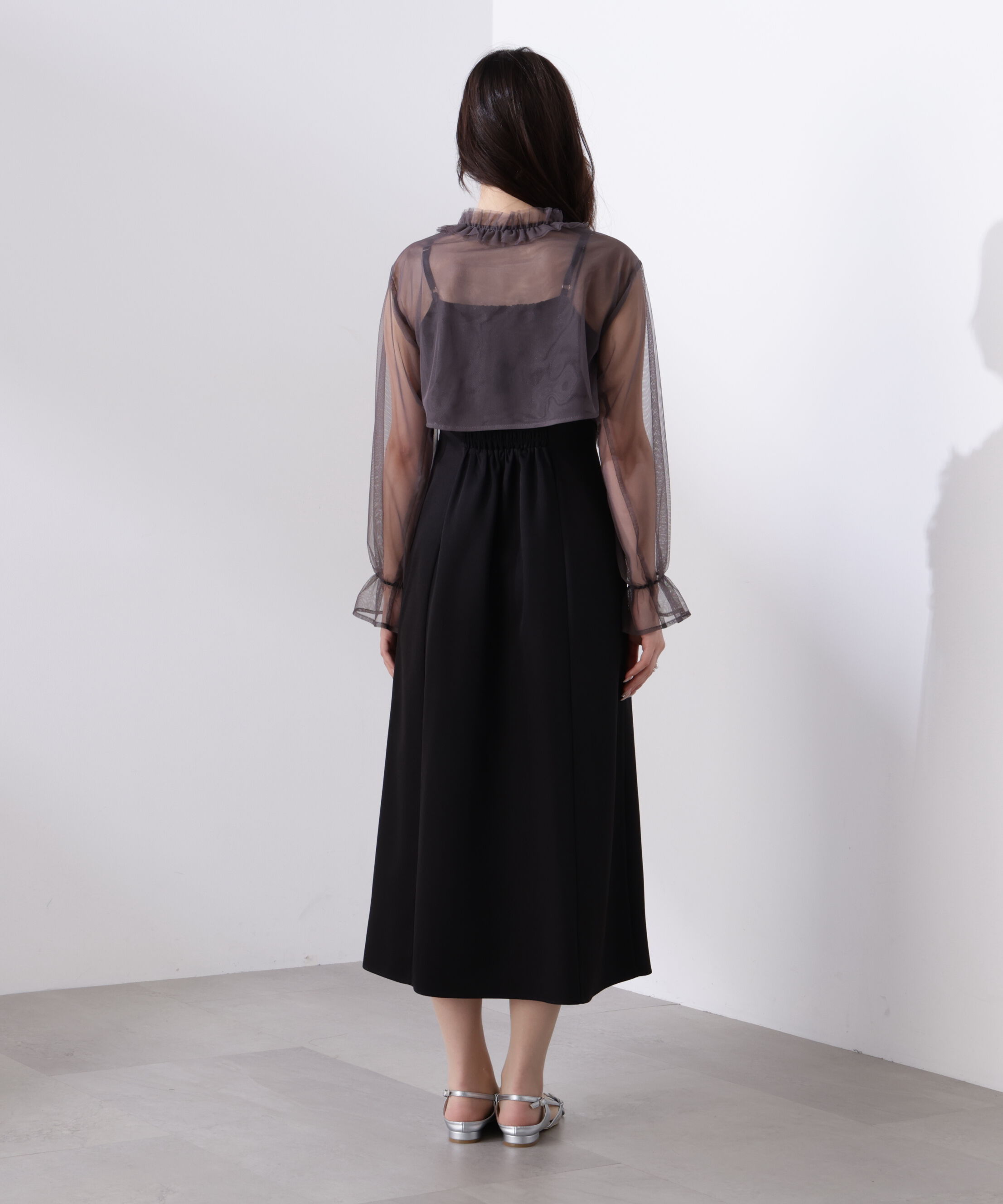PROPORTION BODY DRESSING「＜L＞ラッフルボレロセットアップ　26SS」|ワンピース|