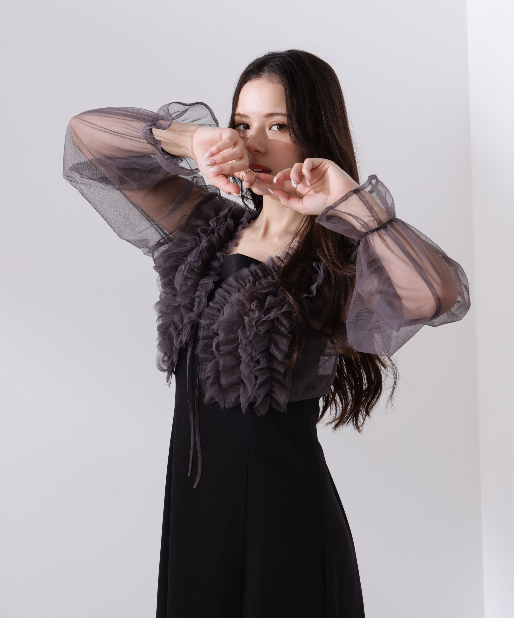 PROPORTION BODY DRESSING「＜L＞ラッフルボレロセットアップ　26SS」|ワンピース|