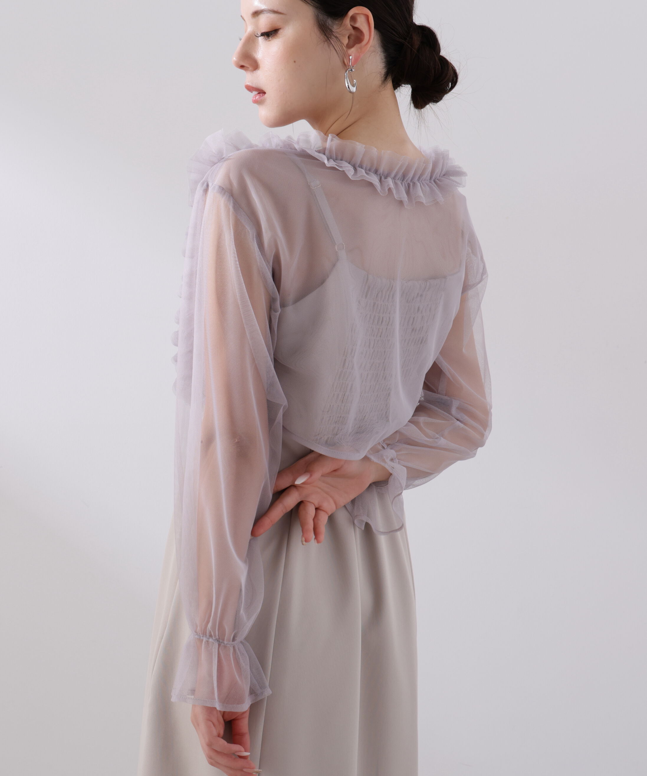 PROPORTION BODY DRESSING「＜L＞ラッフルボレロセットアップ　26SS」|ワンピース|