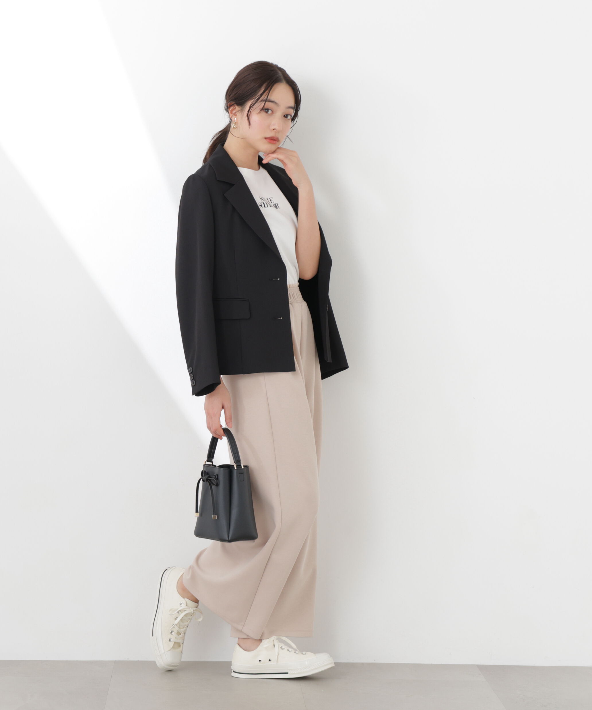 PROPORTION BODY DRESSING「〈a/mie〉カットイージーワイドパンツ　26SS」|その他|