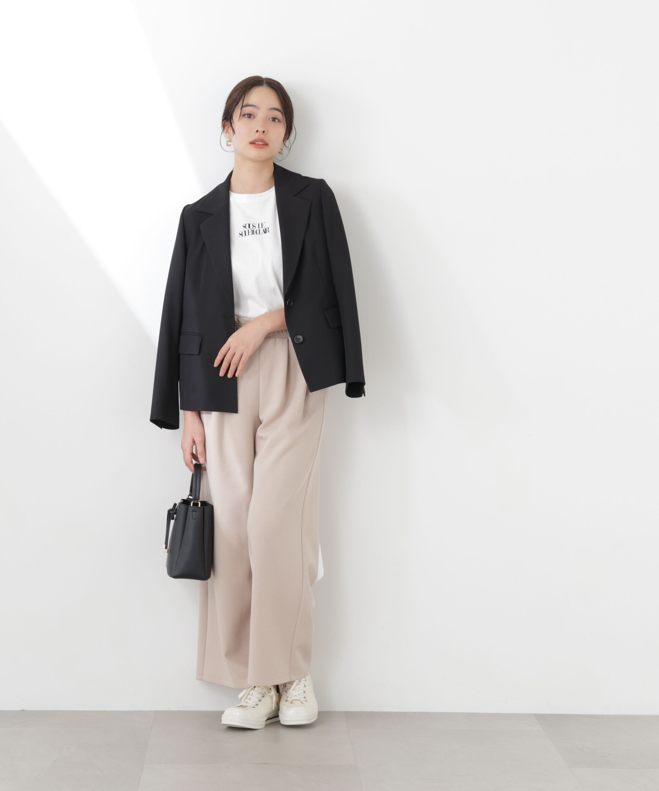 PROPORTION BODY DRESSING「〈a/mie〉カットイージーワイドパンツ　26SS」|その他|